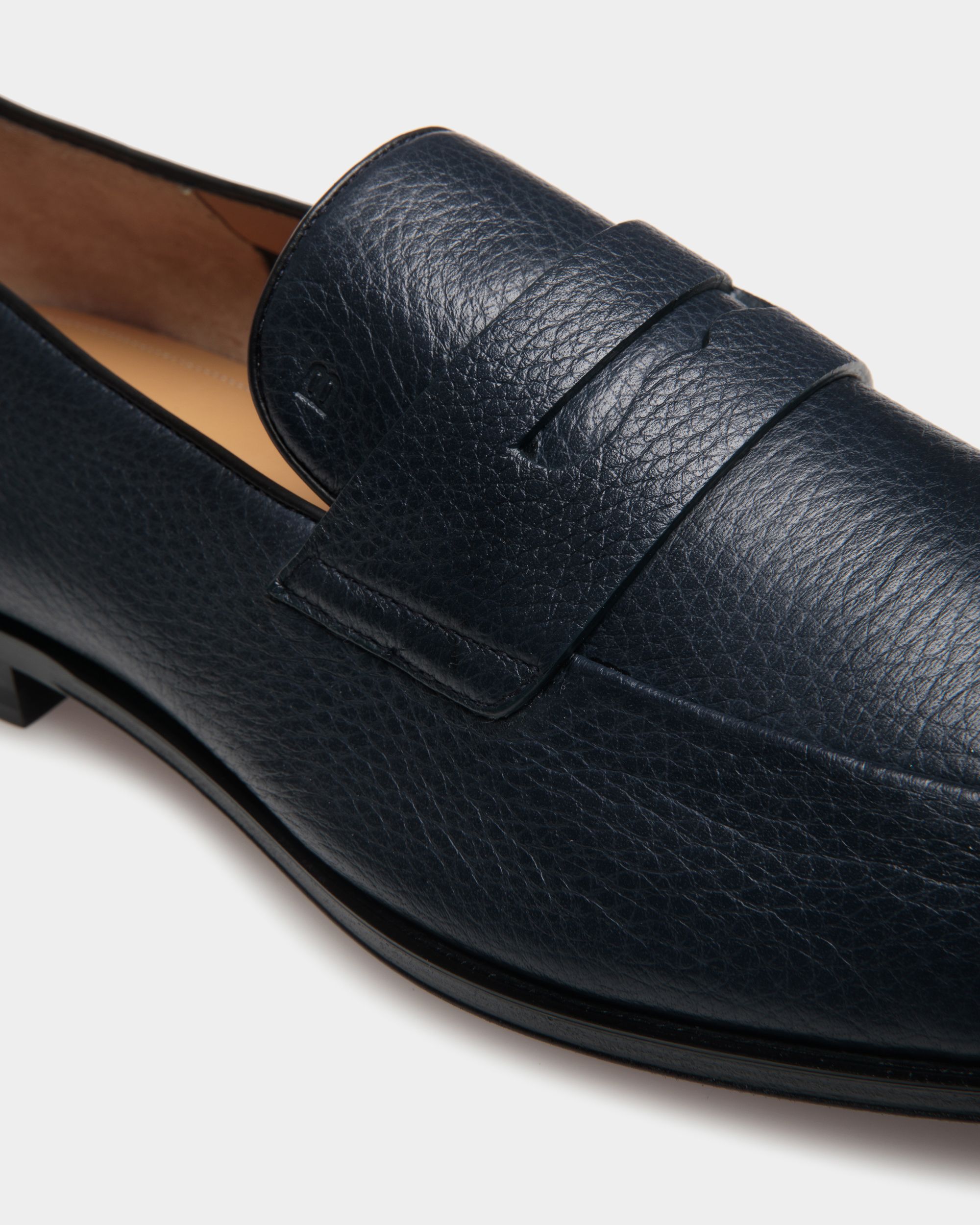 Westminster Loafer Aus Hirschleder In Navy Blue - Herren - Bally - 06