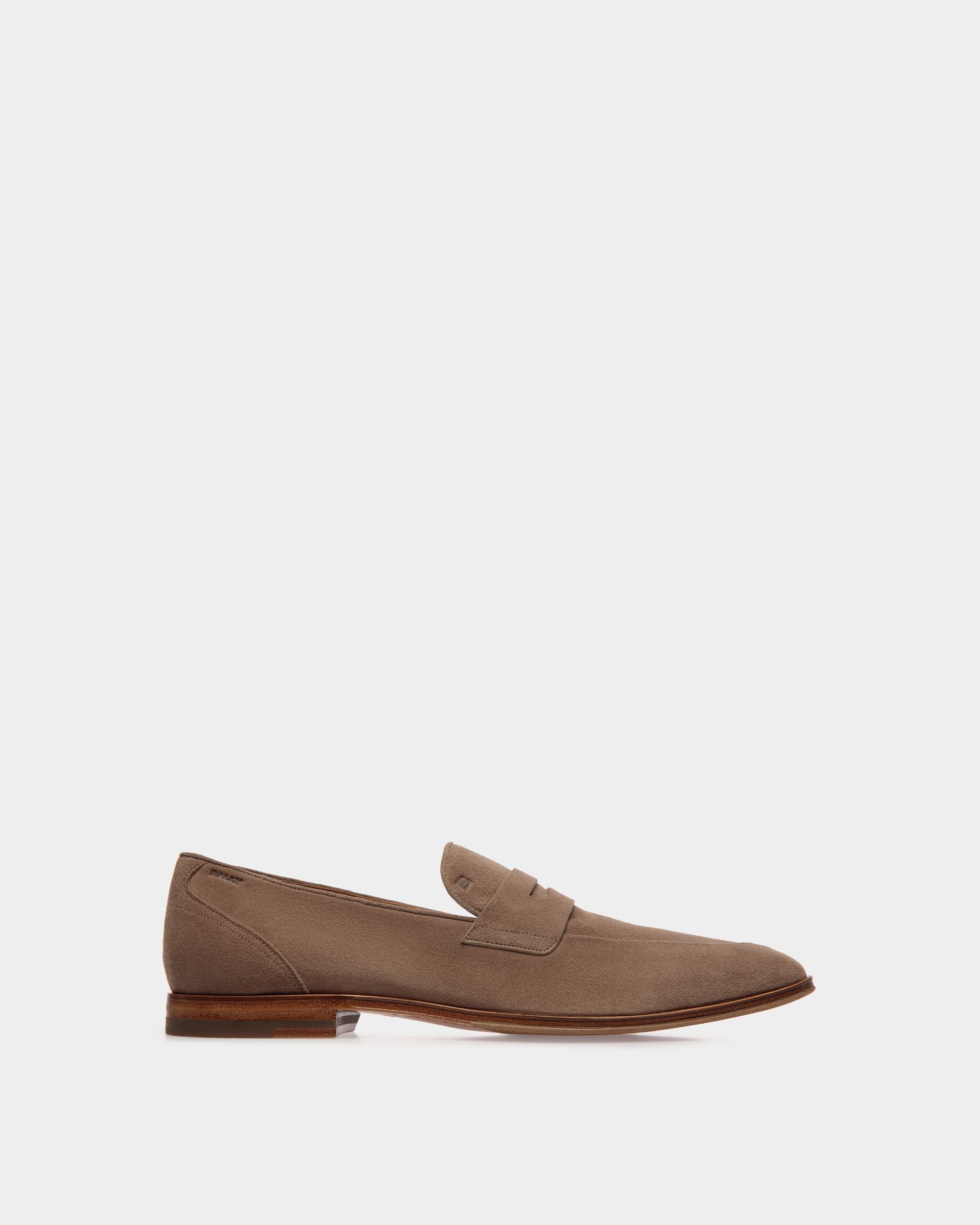 Westminster Loafer Aus Veloursleder In Taupe - Herren - Bally - 01