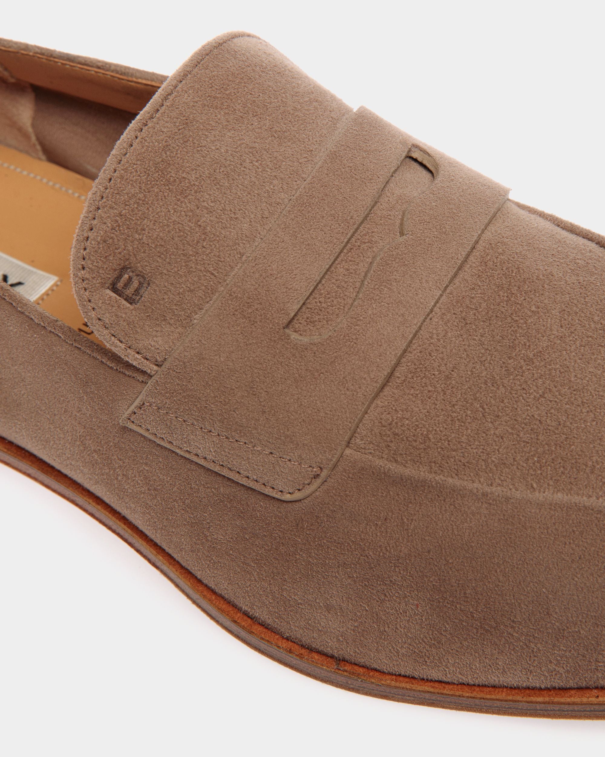 Westminster Loafer Aus Veloursleder In Taupe - Herren - Bally - 04