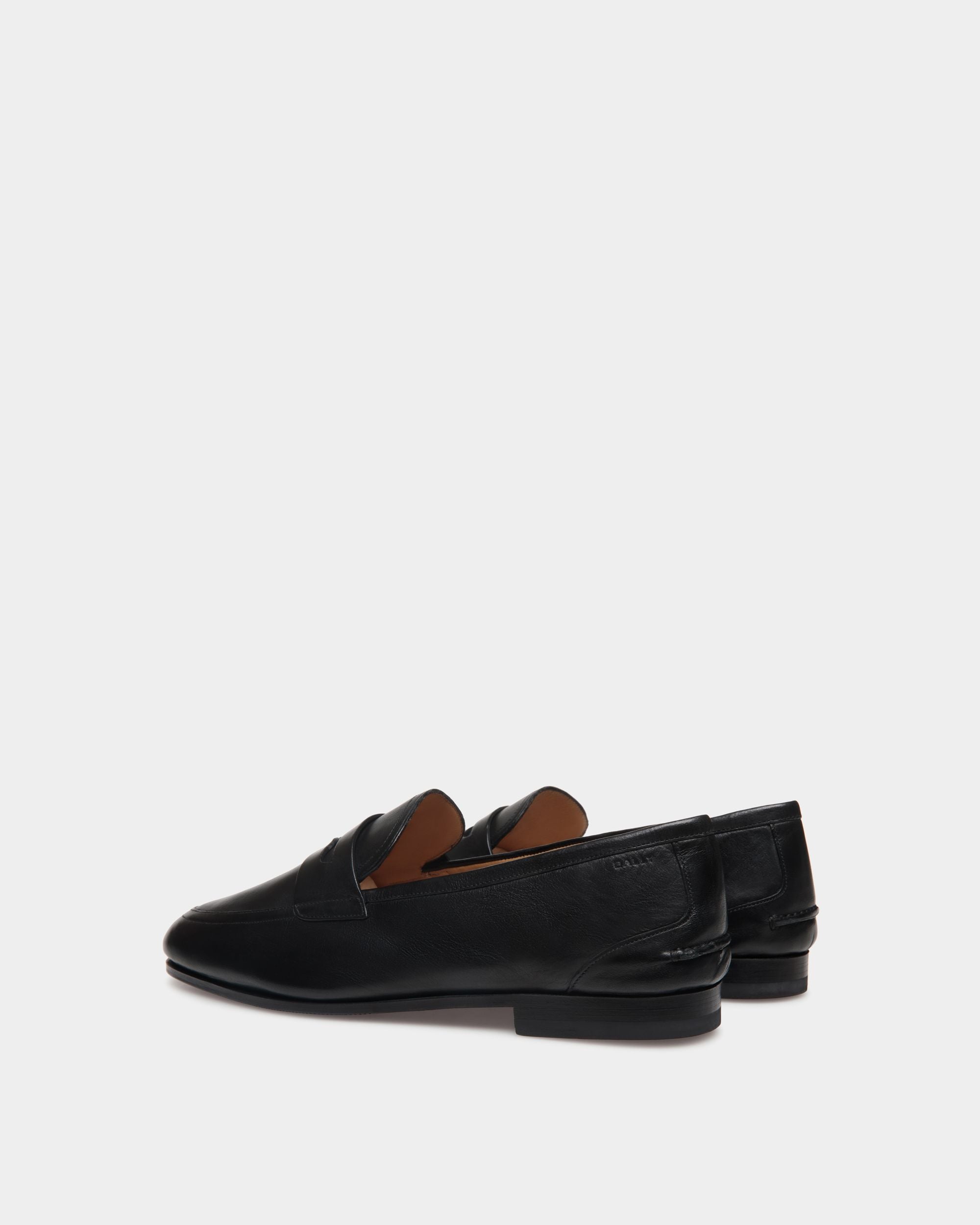 Plume Loafer Aus Schwarzem Leder - Herren - Bally - 03