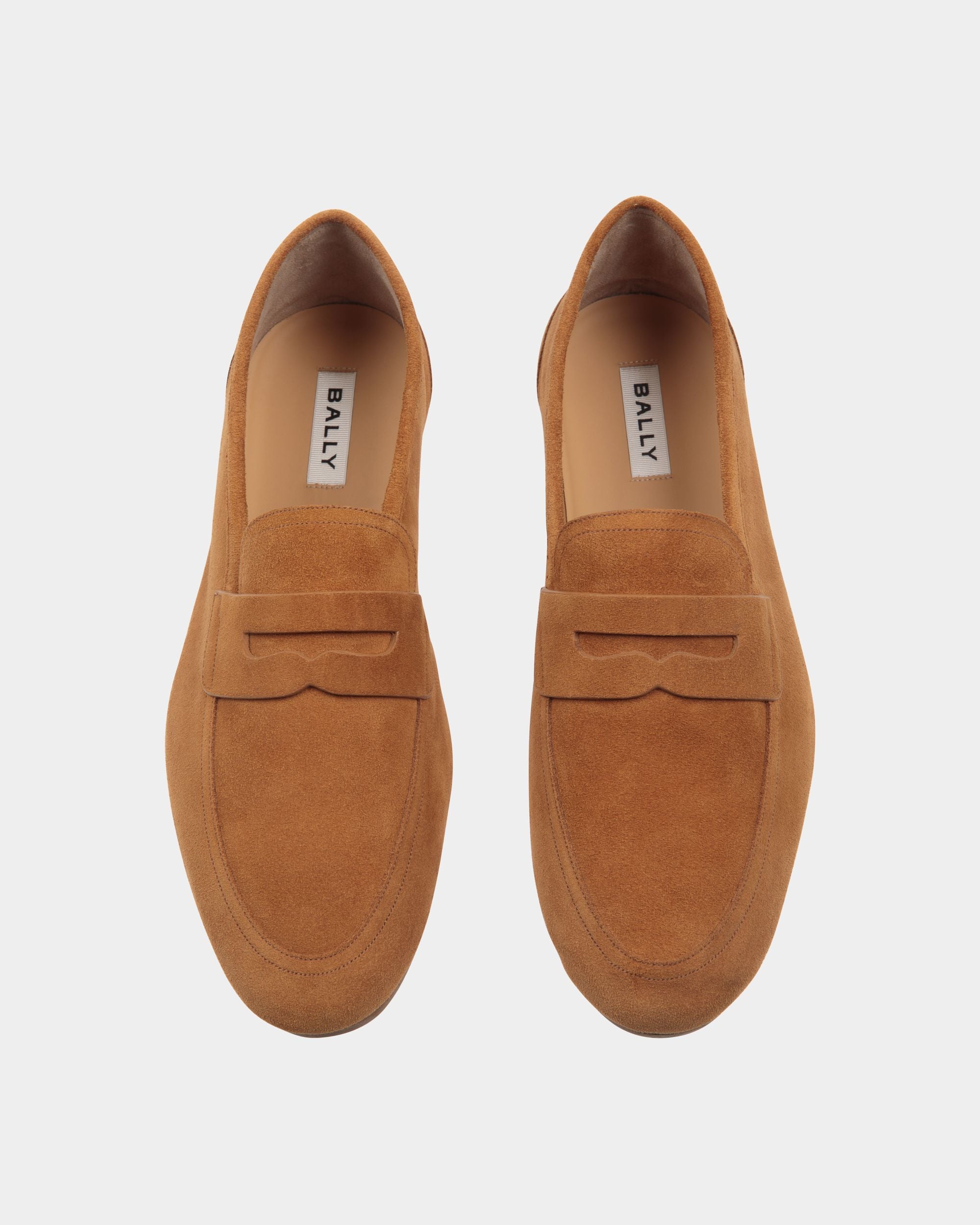 Plume Loafer Aus Braunem Veloursleder - Herren - Bally - 05