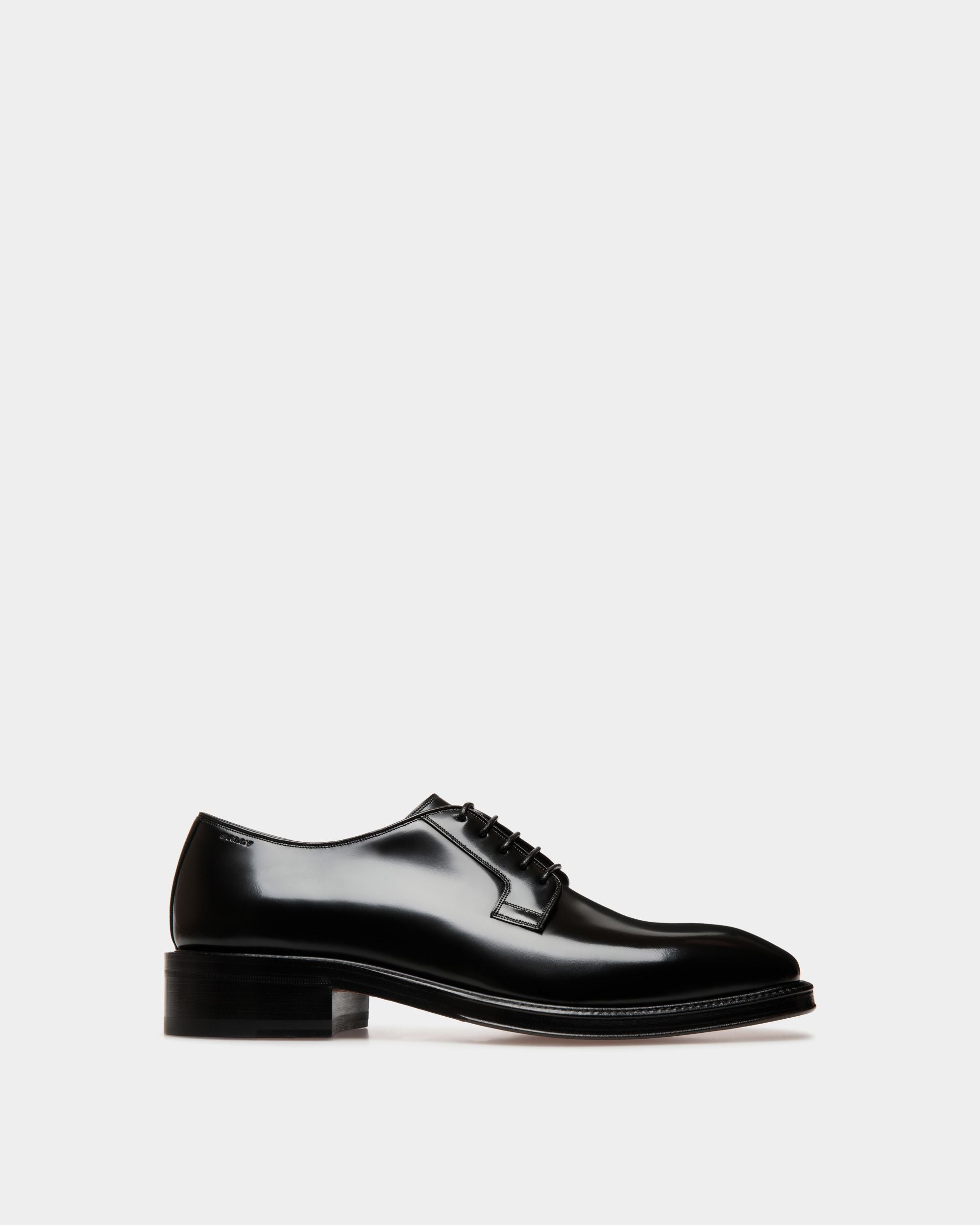 Derbys Sockel Aus Leder In Schwarz - Herren - Bally - 01
