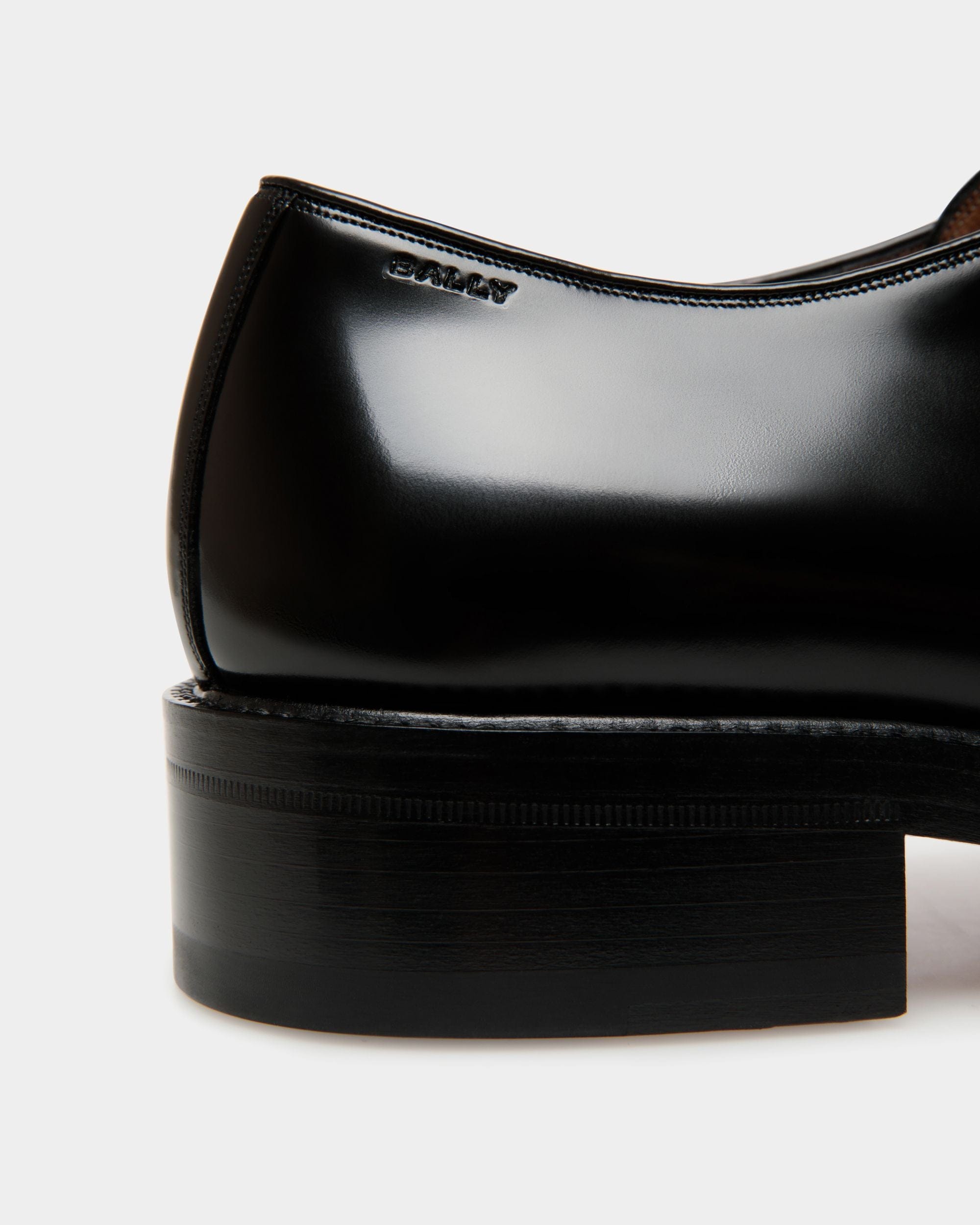 Derbys Sockel Aus Leder In Schwarz - Herren - Bally - 06