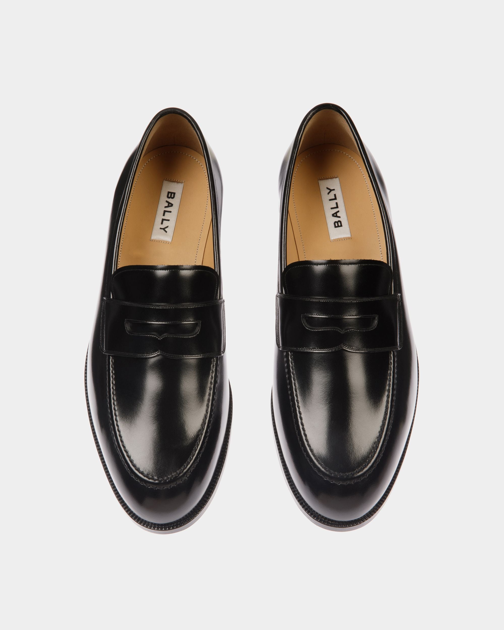 Loafer Carl Aus Leder In Schwarz - Herren - Bally - 03