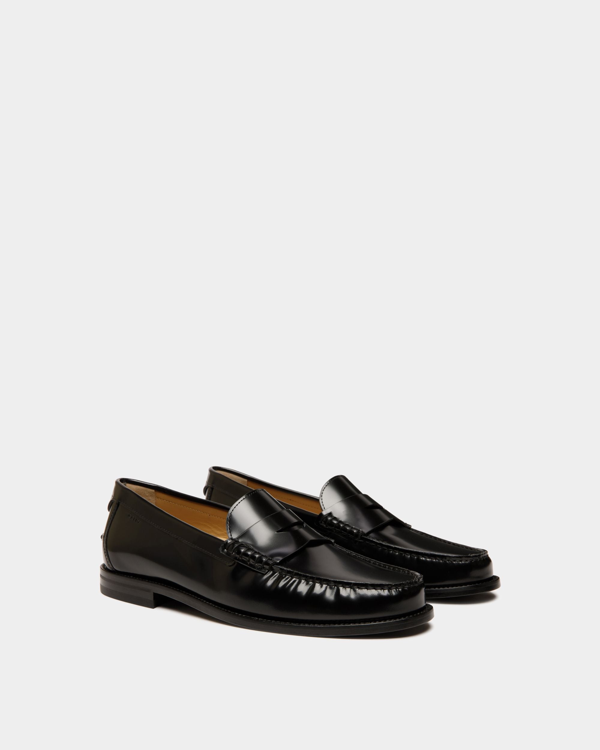 Capitol Loafer Aus Leder In Schwarz - Herren - Bally - 02