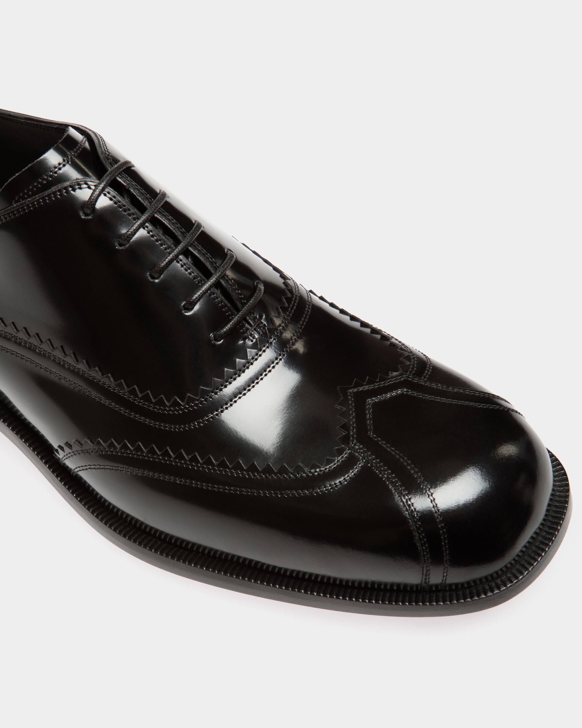 Spiegel Oxford-Schuhe Aus Leder In Schwarz - Herren - Bally - 05