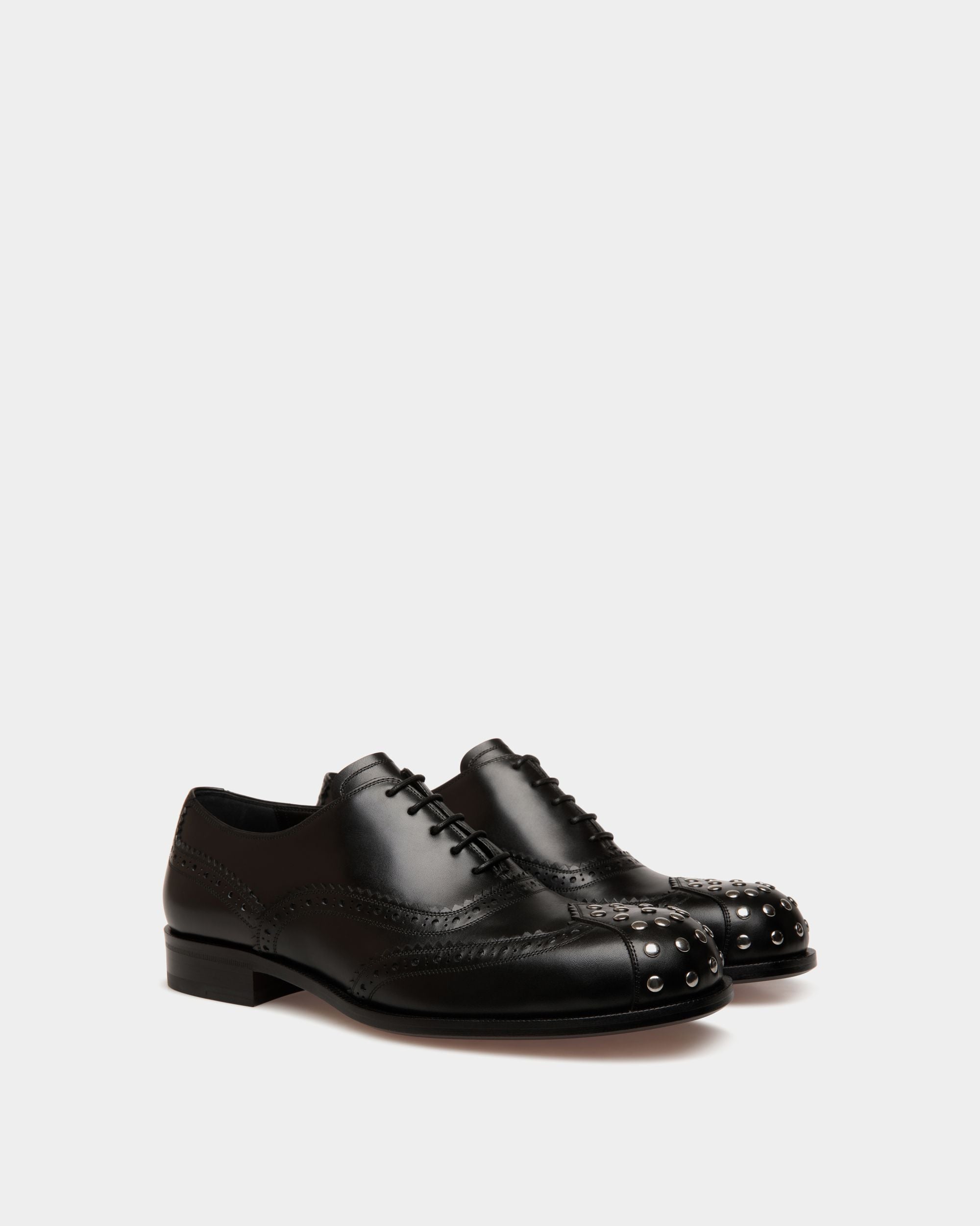 Spiegel Oxford-Schuhe Aus Leder In Schwarz - Herren - Bally - 03