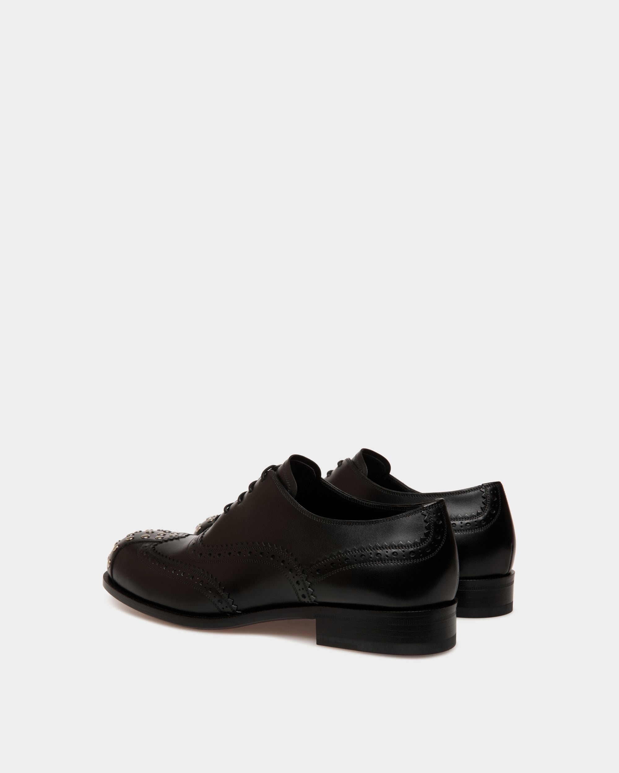 Spiegel Oxford-Schuhe Aus Leder In Schwarz - Herren - Bally - 04