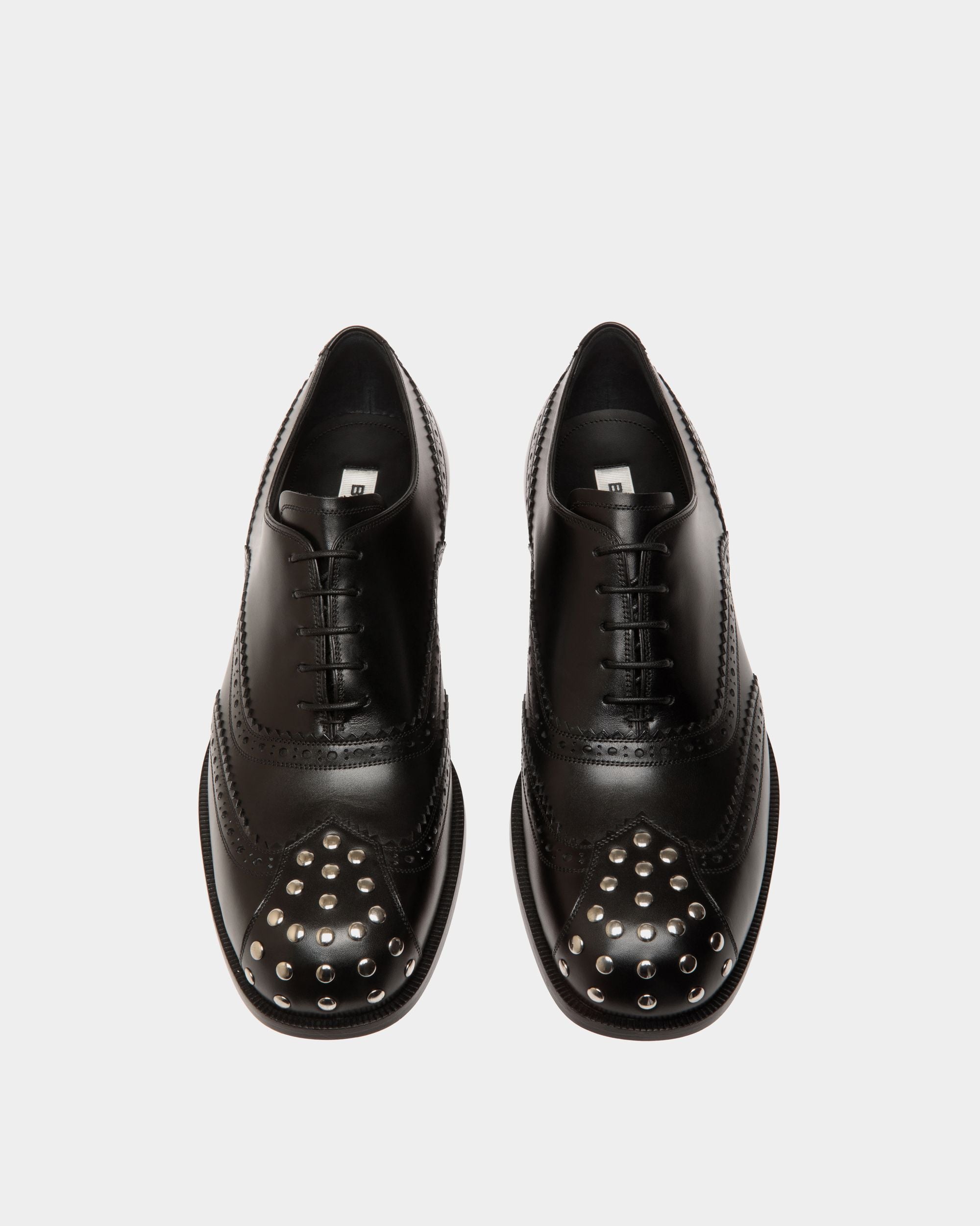 Spiegel Oxford-Schuhe Aus Leder In Schwarz - Herren - Bally - 05