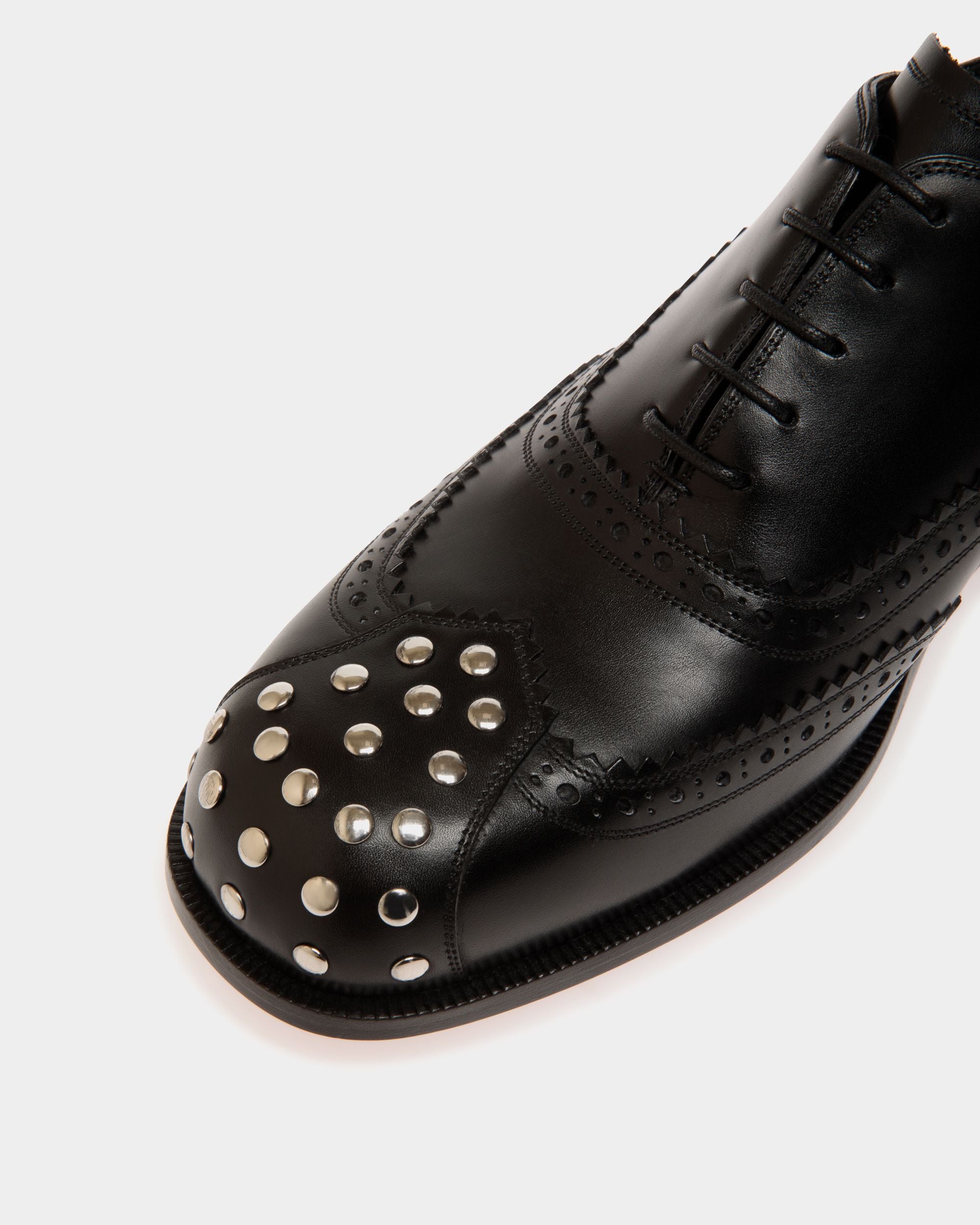 Spiegel Oxford-Schuhe Aus Leder In Schwarz - Herren - Bally - 04