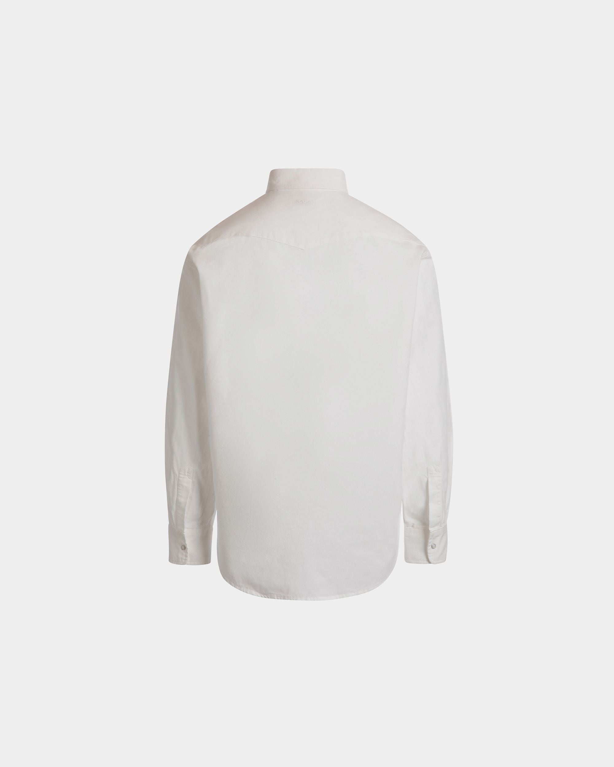Hemd Aus Weißem Denim - Herren - Bally - 03