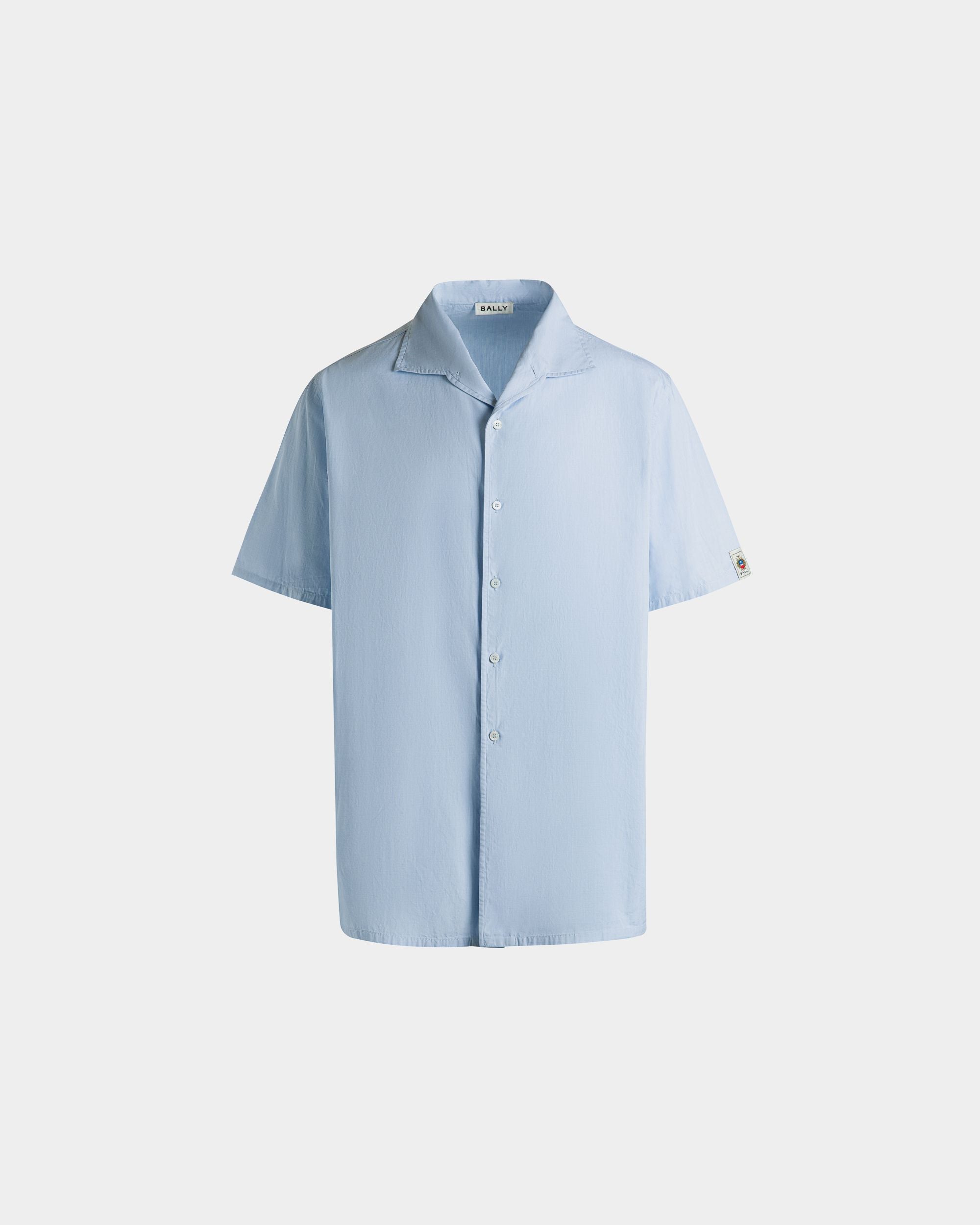 Hemd Aus Baumwolle In Light Blue - Herren - Bally - 01