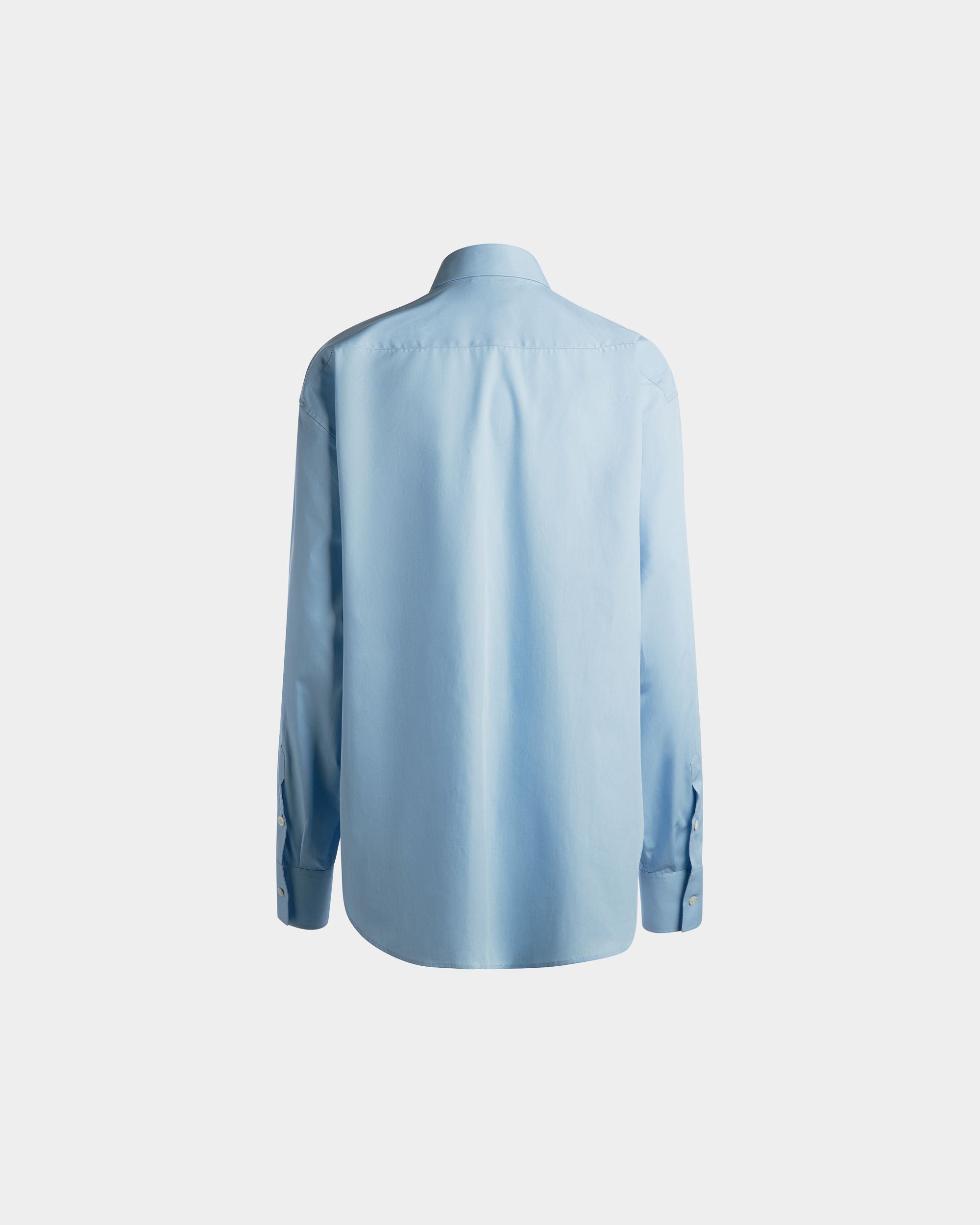 Hemd Aus Baumwolle In Light Blue - Herren - Bally - 03
