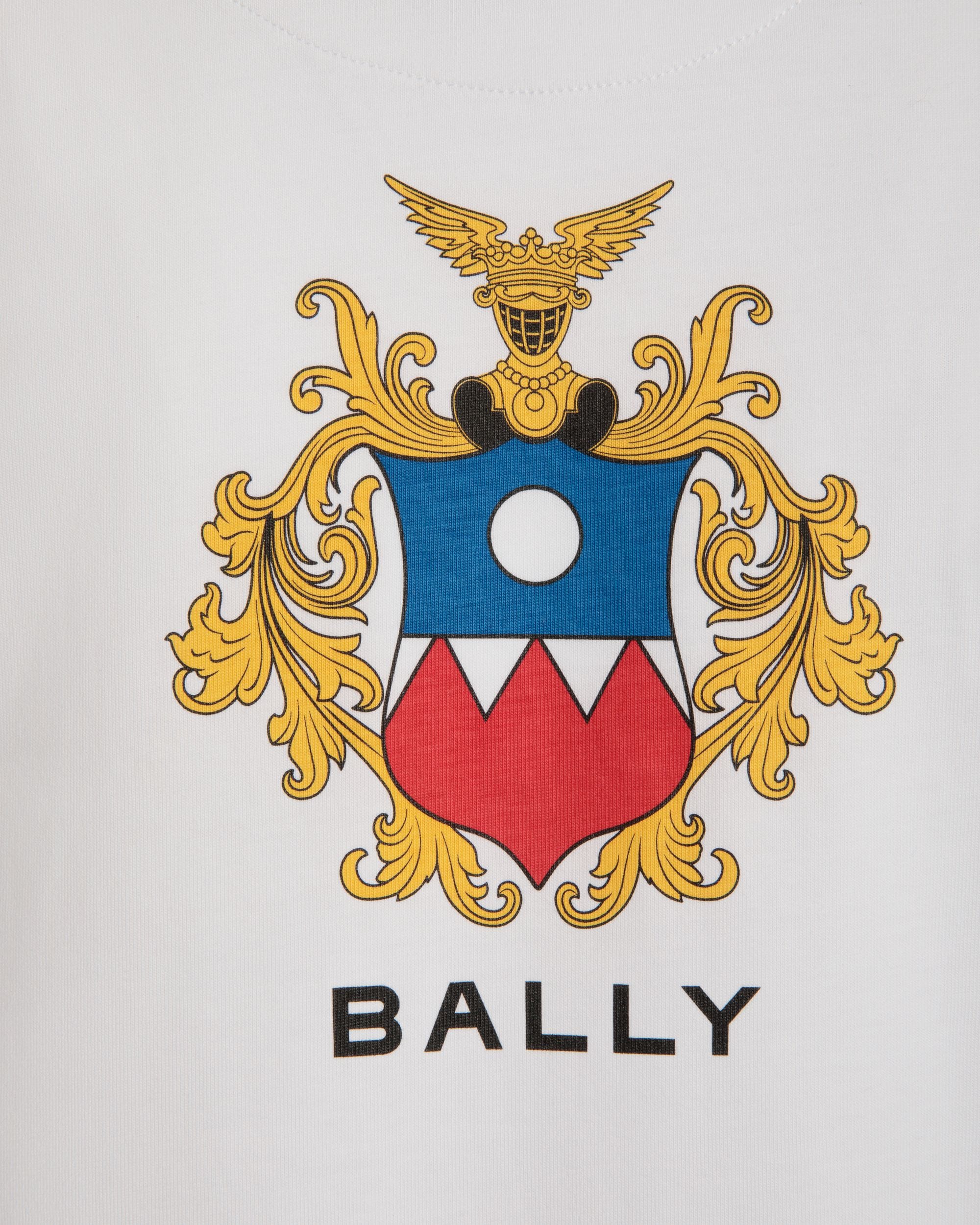 Bally By YK Jeong T-Shirt Aus Baumwolle In Weiß - Herren - Bally - 02