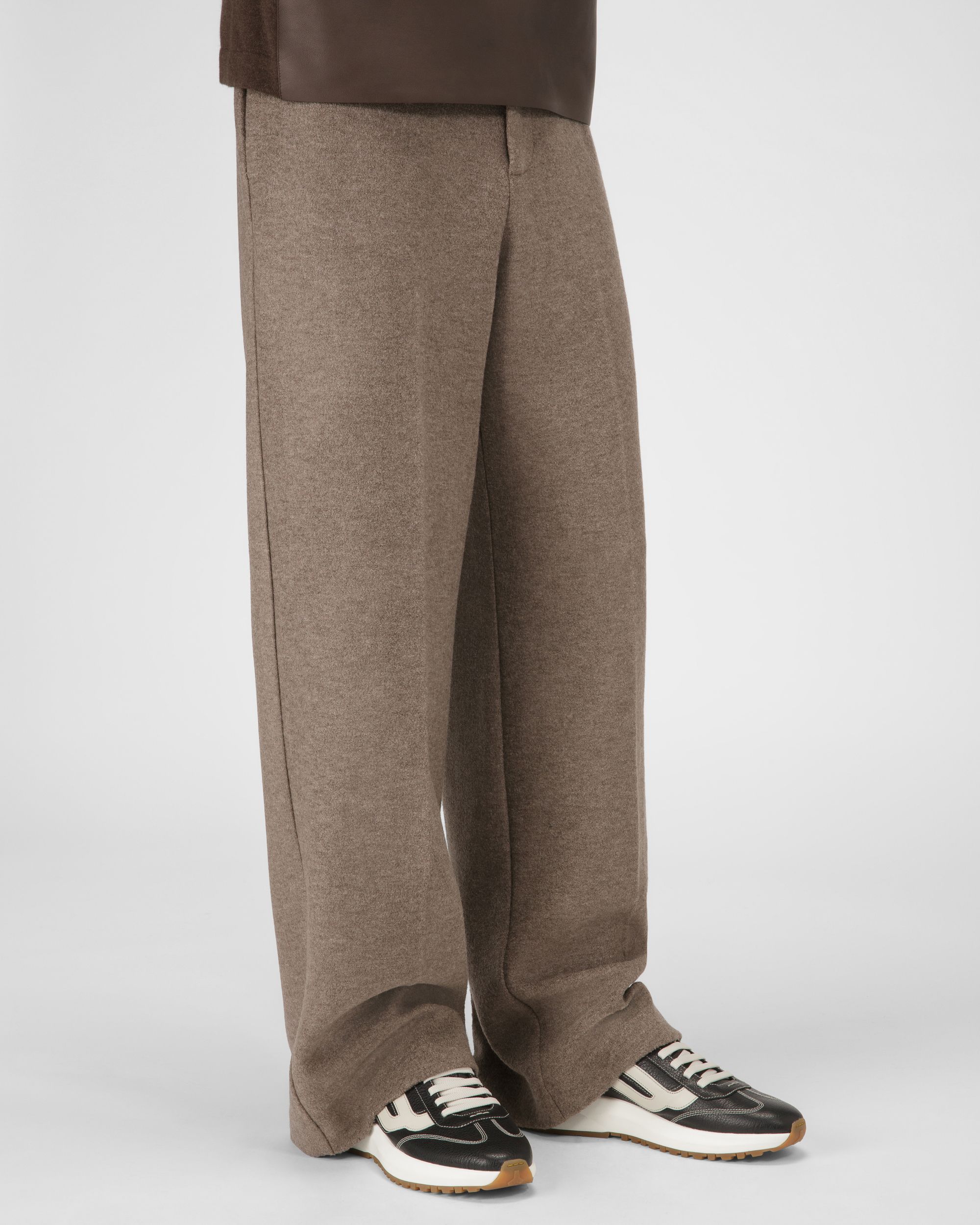 Demyl Sneaker Aus Militärgrünem Und Weissem Leder - Herren - Bally - 05