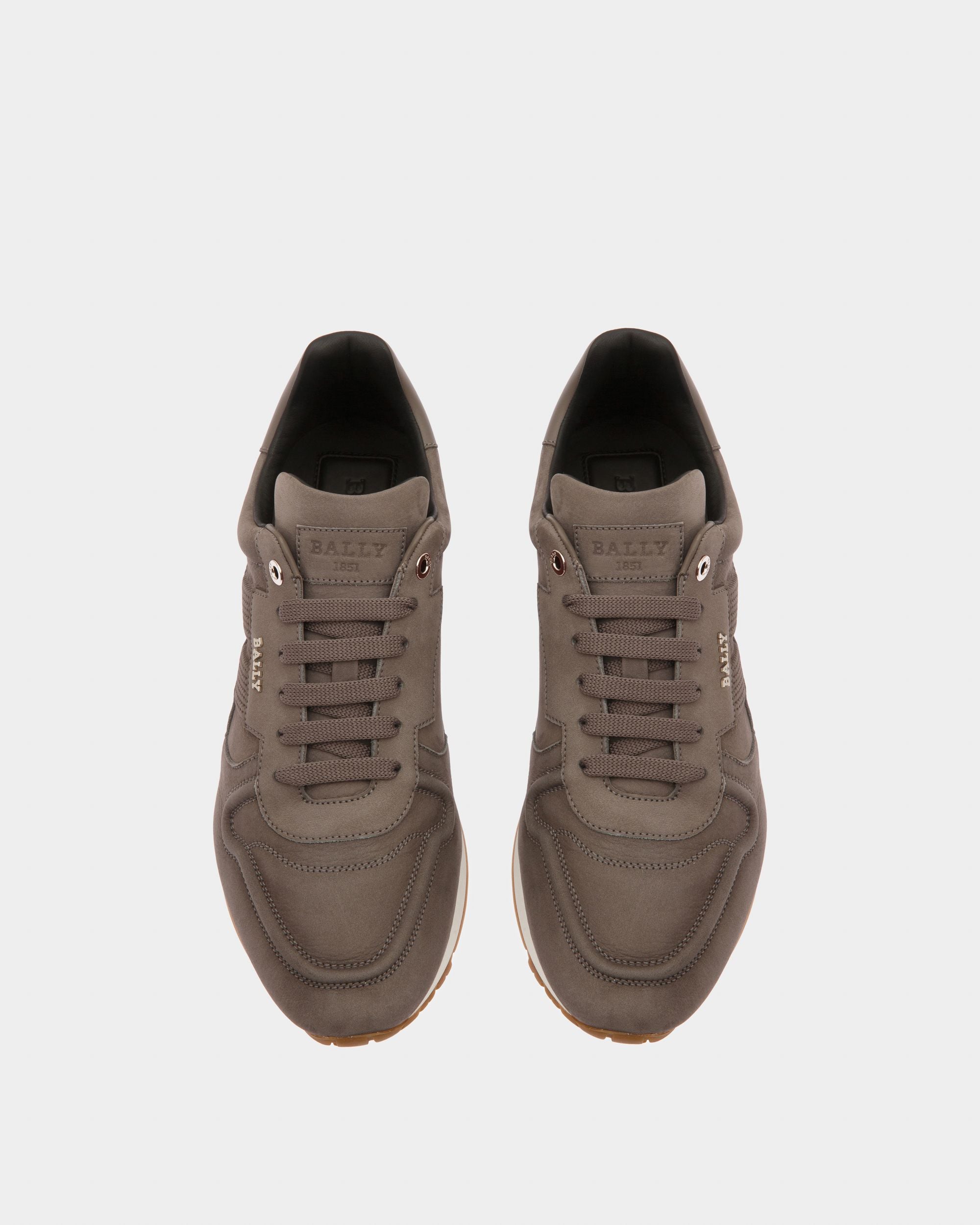 Asper Sneaker Aus Grauem Leder - Herren - Bally - 02