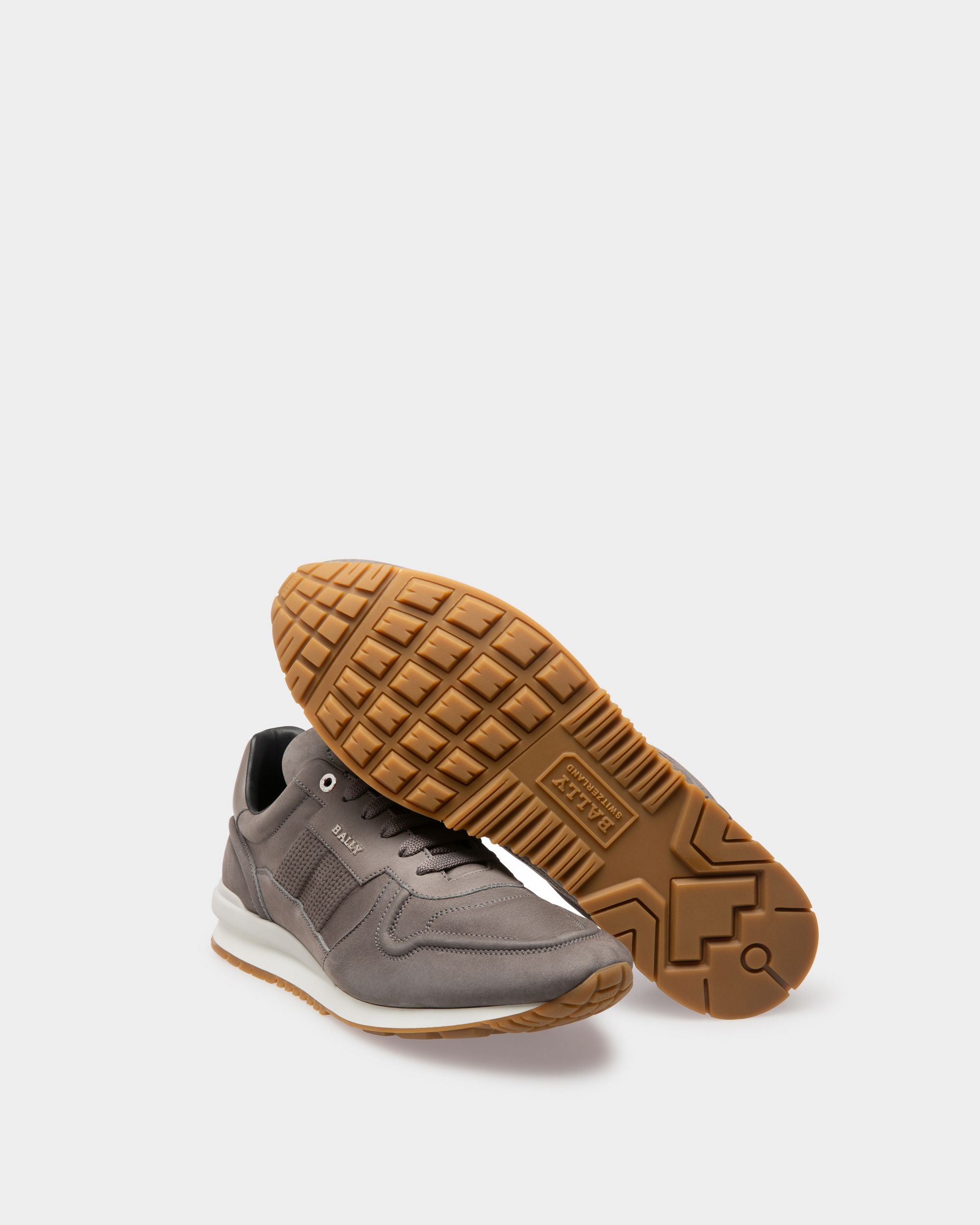 Asper Sneaker Aus Grauem Leder - Herren - Bally - 04