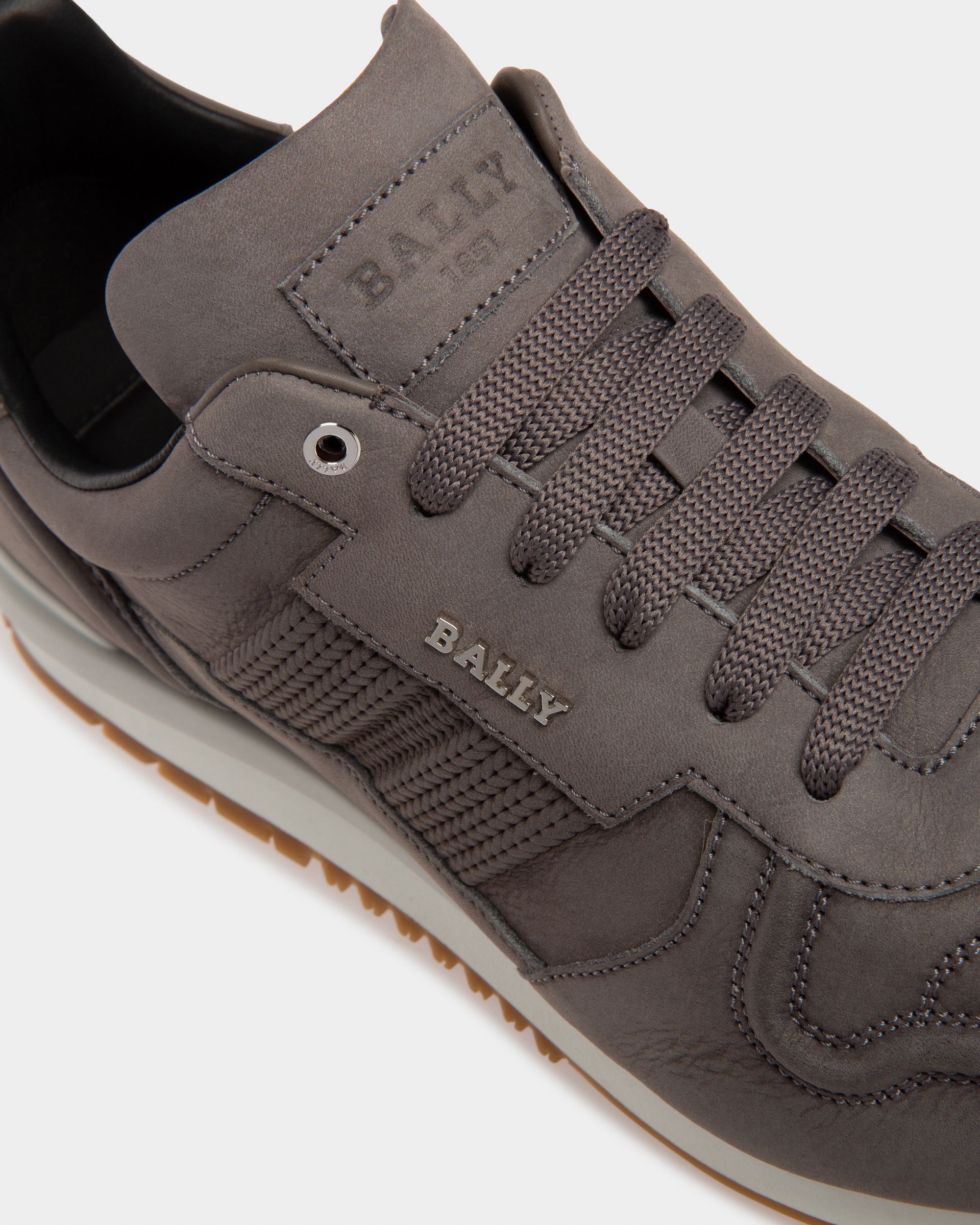 Asper Sneaker Aus Grauem Leder - Herren - Bally - 05