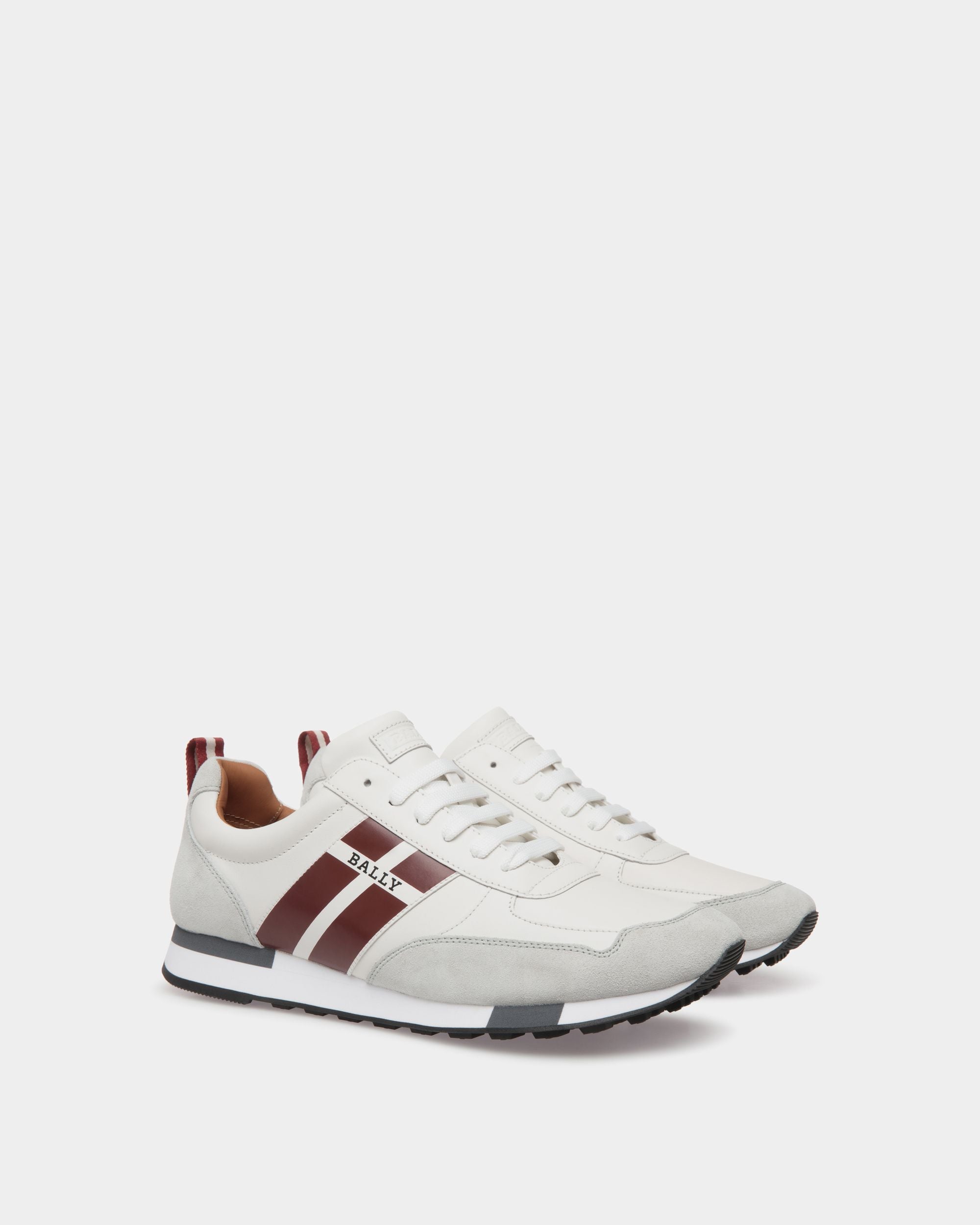 Sneaker In White Leather - Herren - Bally - 02
