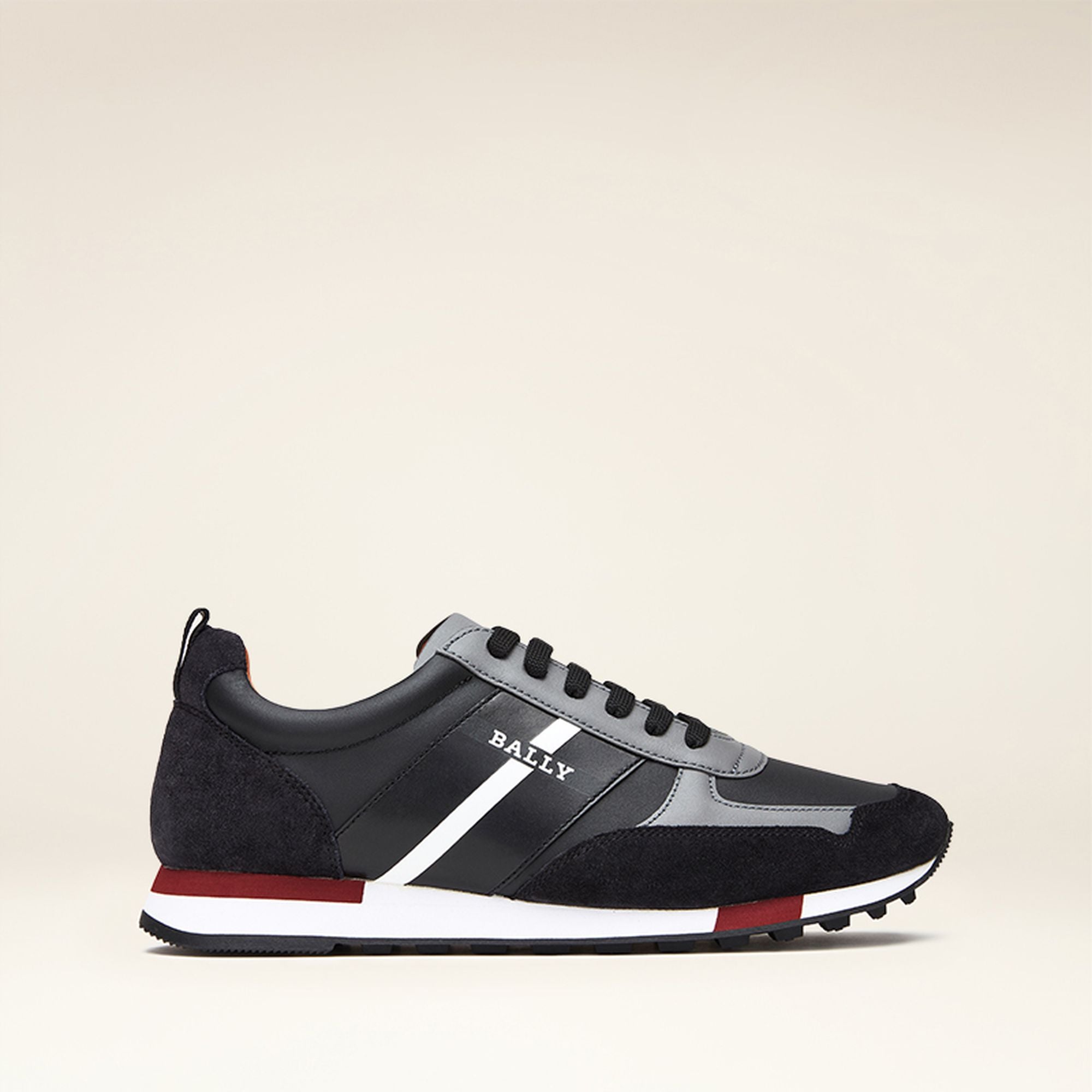 Sneaker Aus Leder In Schwarz - Herren - Bally - 01