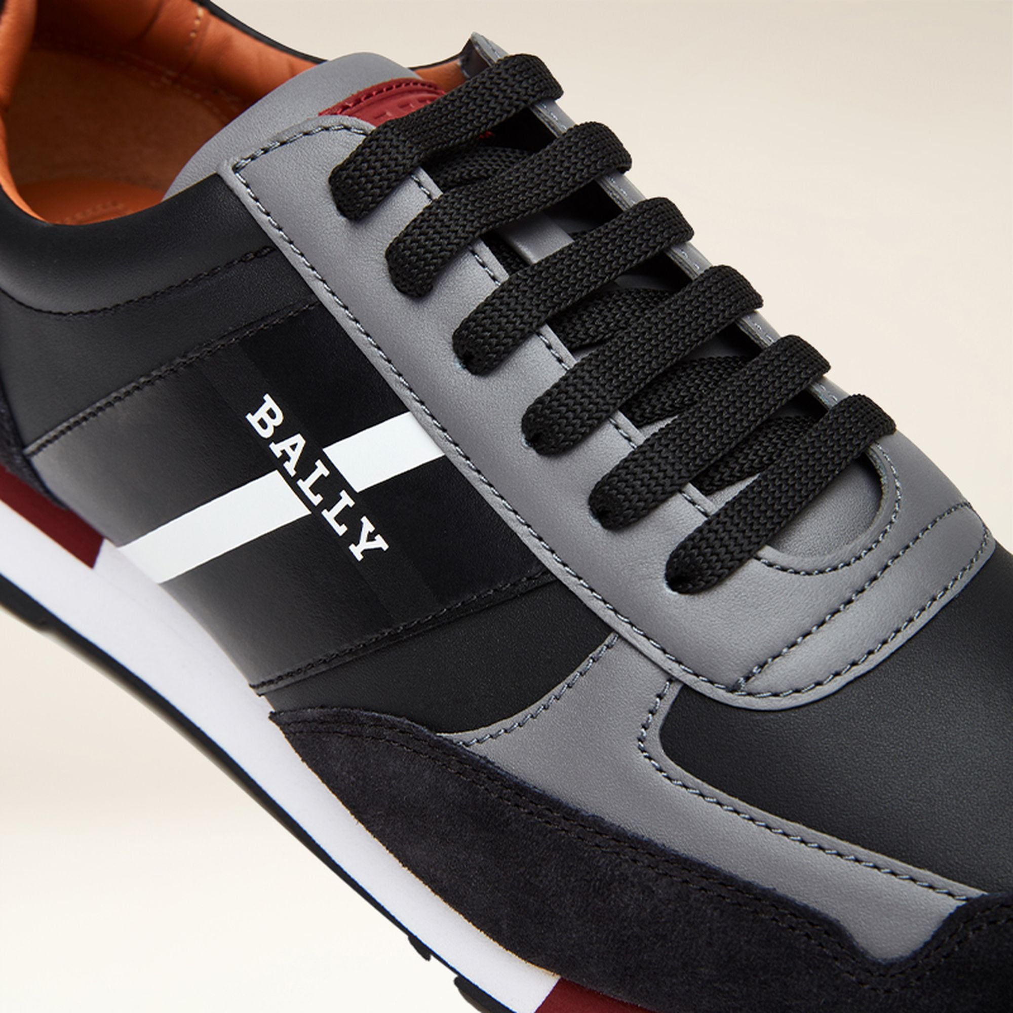 Sneaker Aus Leder In Schwarz - Herren - Bally - 04