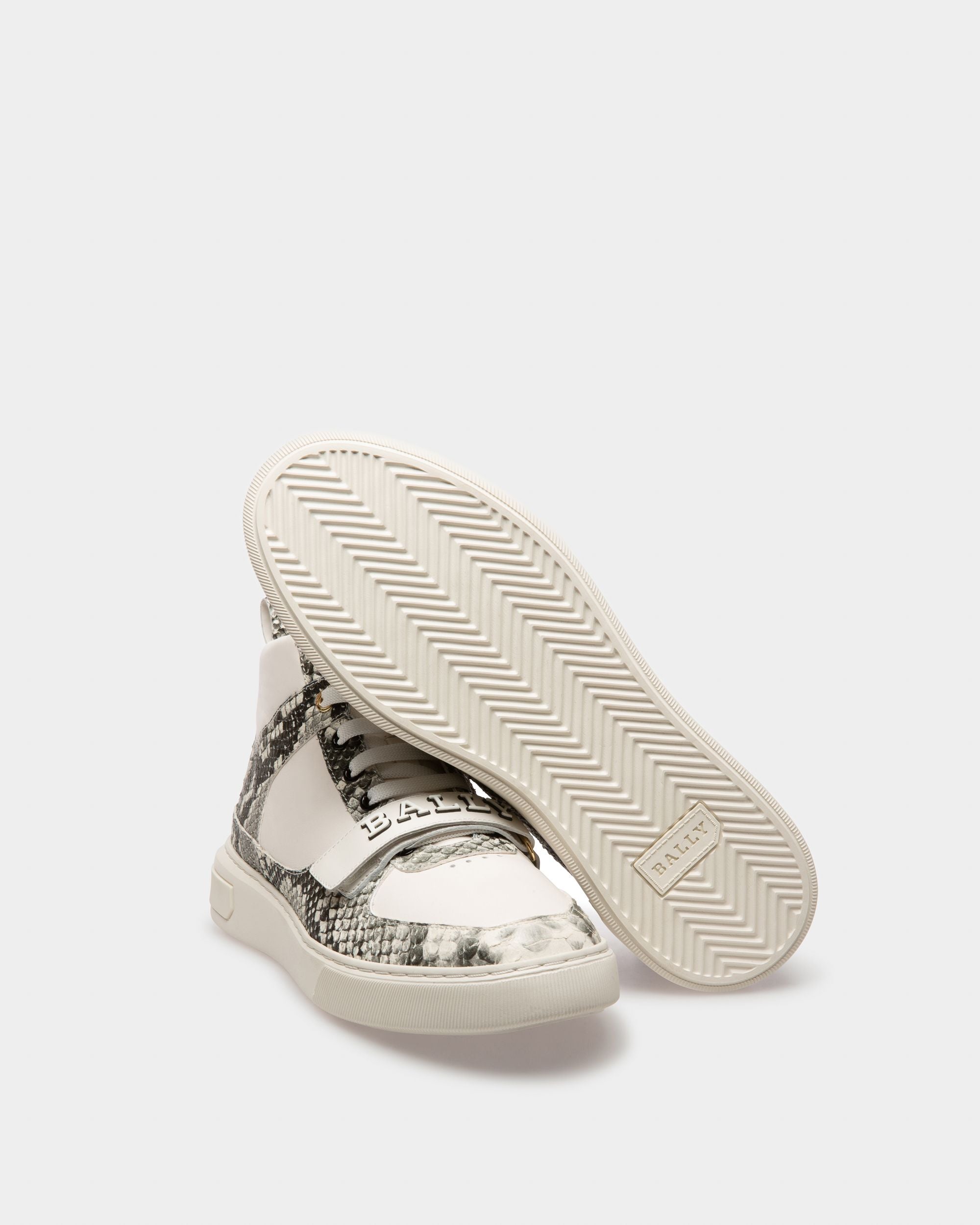 Merryk Sneaker Aus Weissem Leder - Herren - Bally - 05