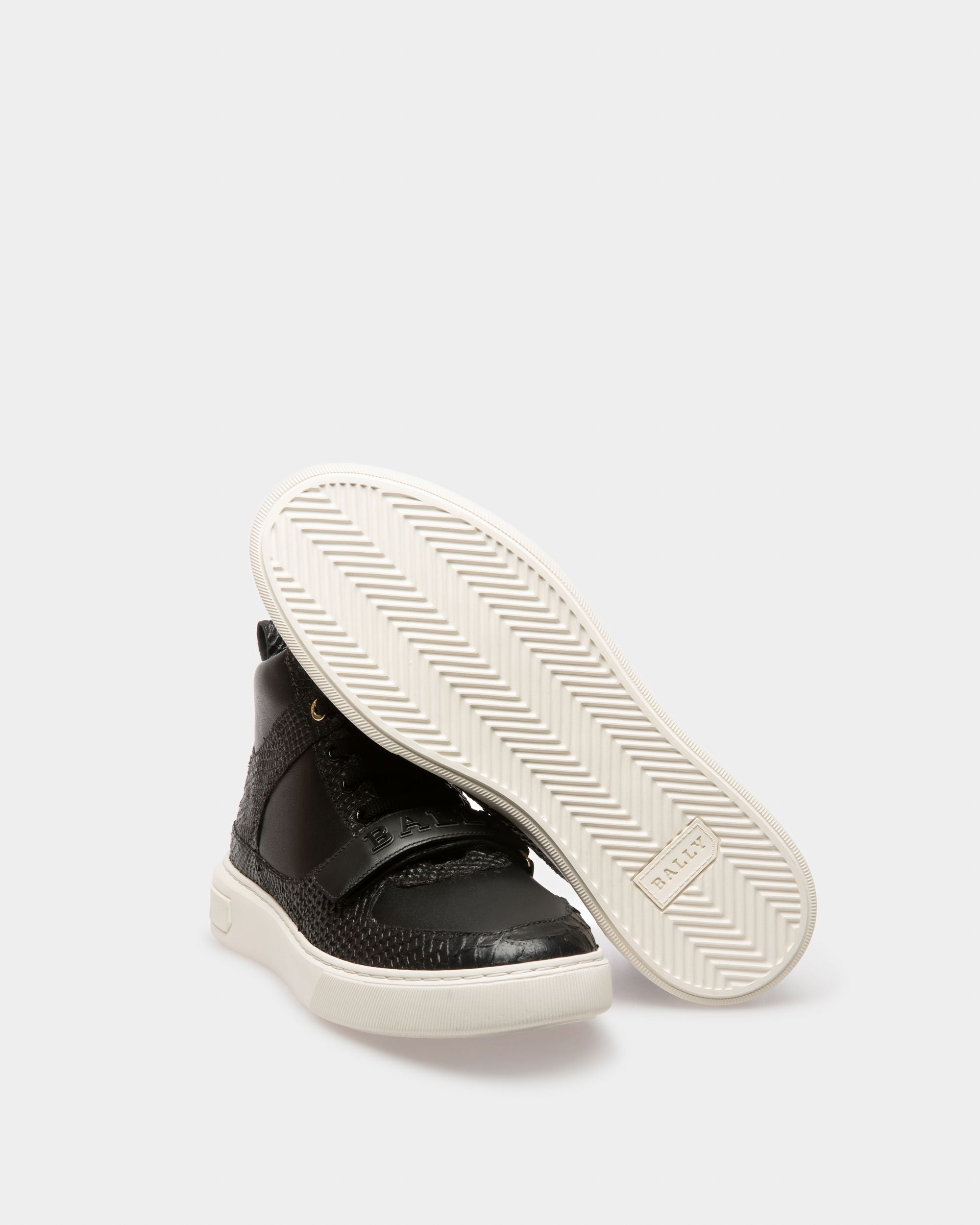 Merryk Sneaker Aus Schwarzem Leder - Herren - Bally - 04