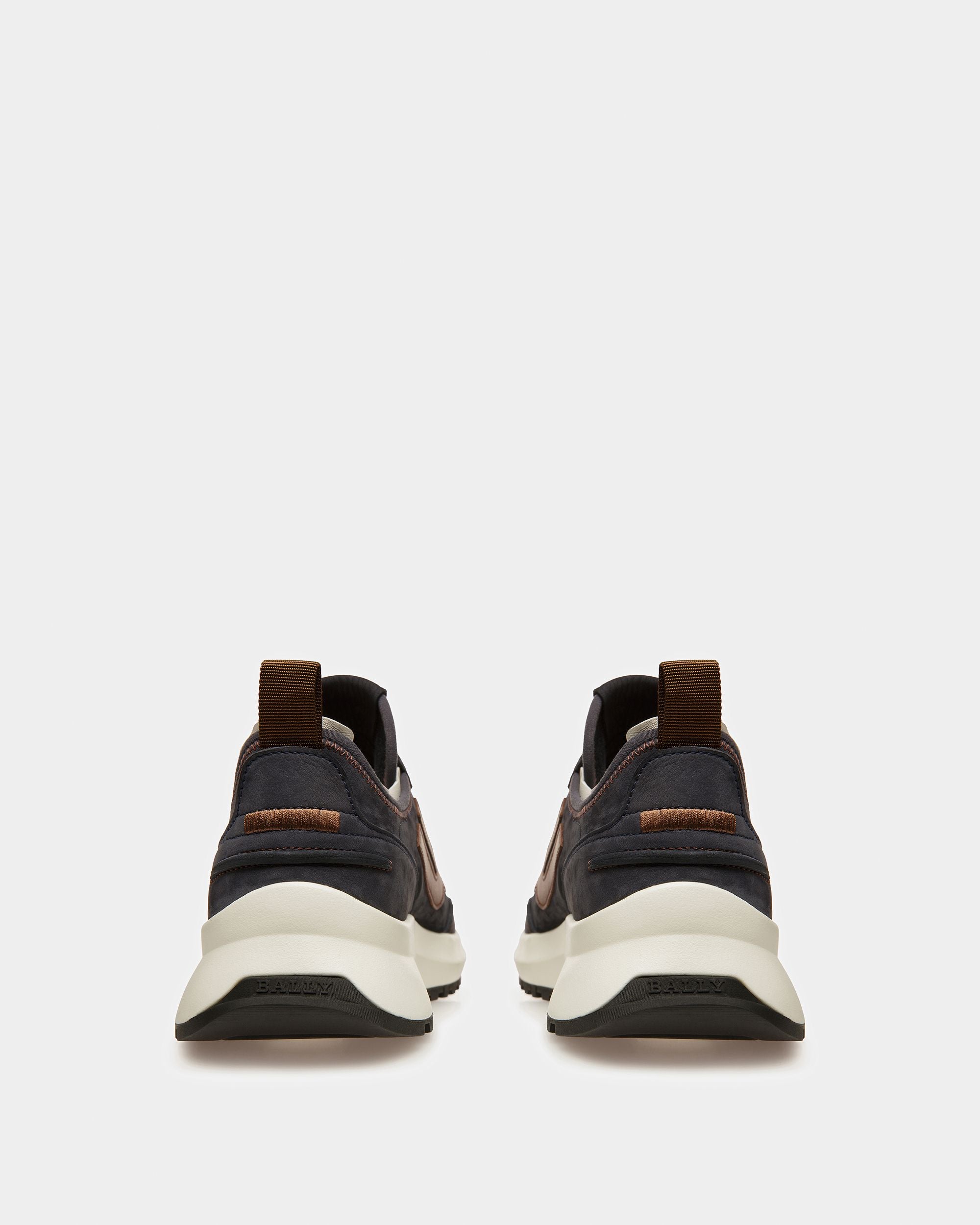 Darys Sneakers Aus Leder In Mitternacht Und Braun - Herren - Bally - 03