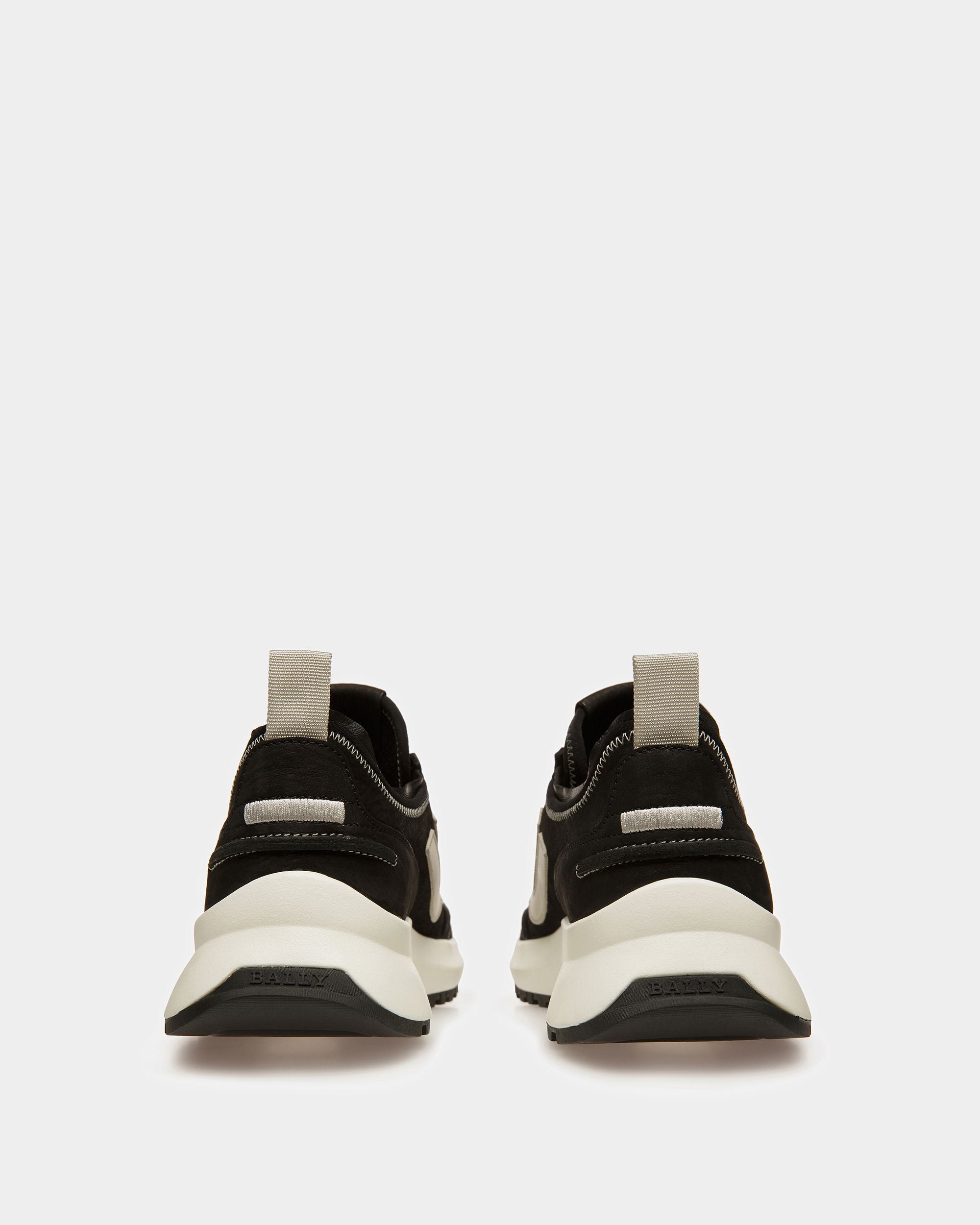 Darys Leder-Sneaker In Schwarz Und Staubweiß - Herren - Bally - 03