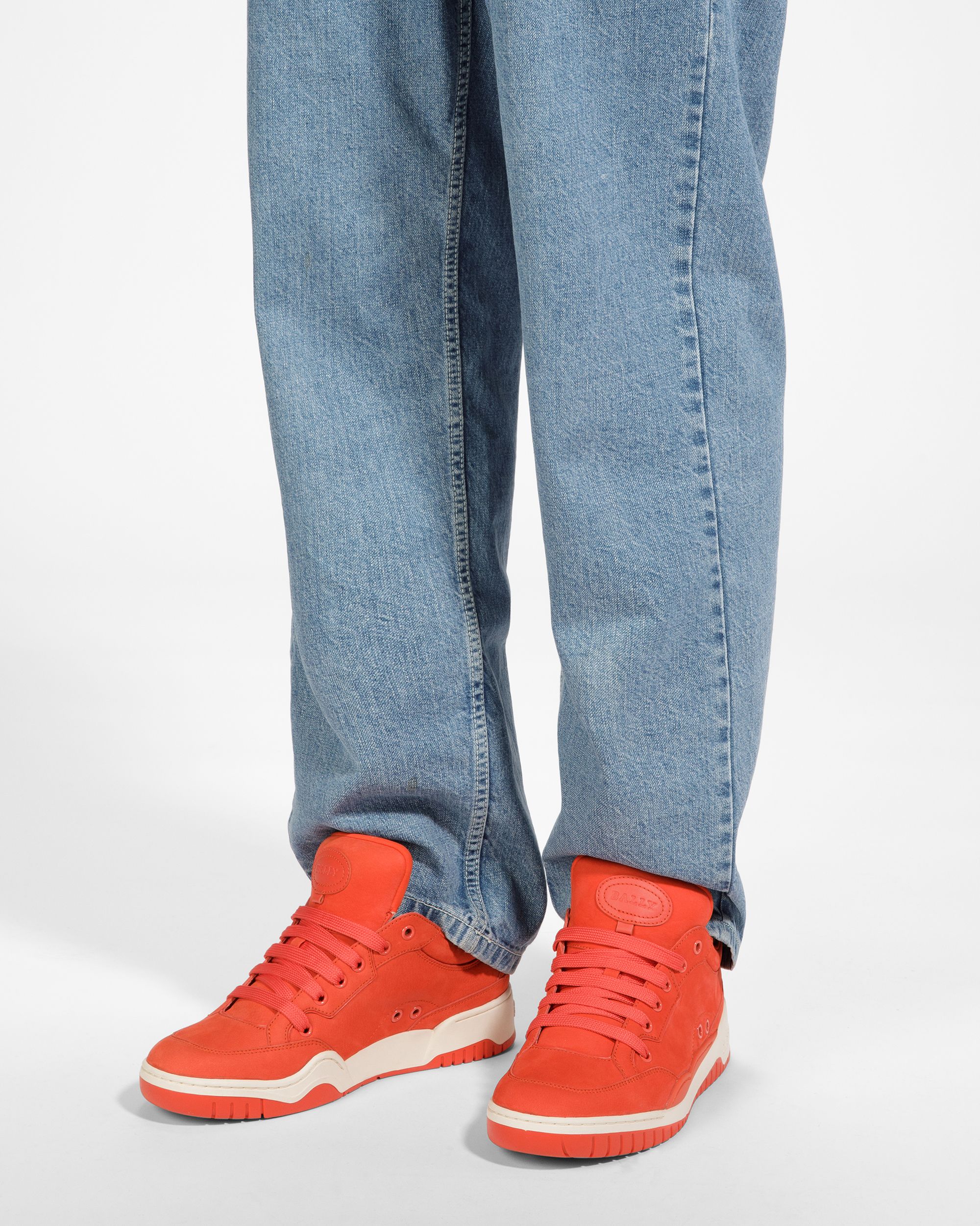 Kiro Sneakers Aus Leder In Orange - Herren - Bally - 07