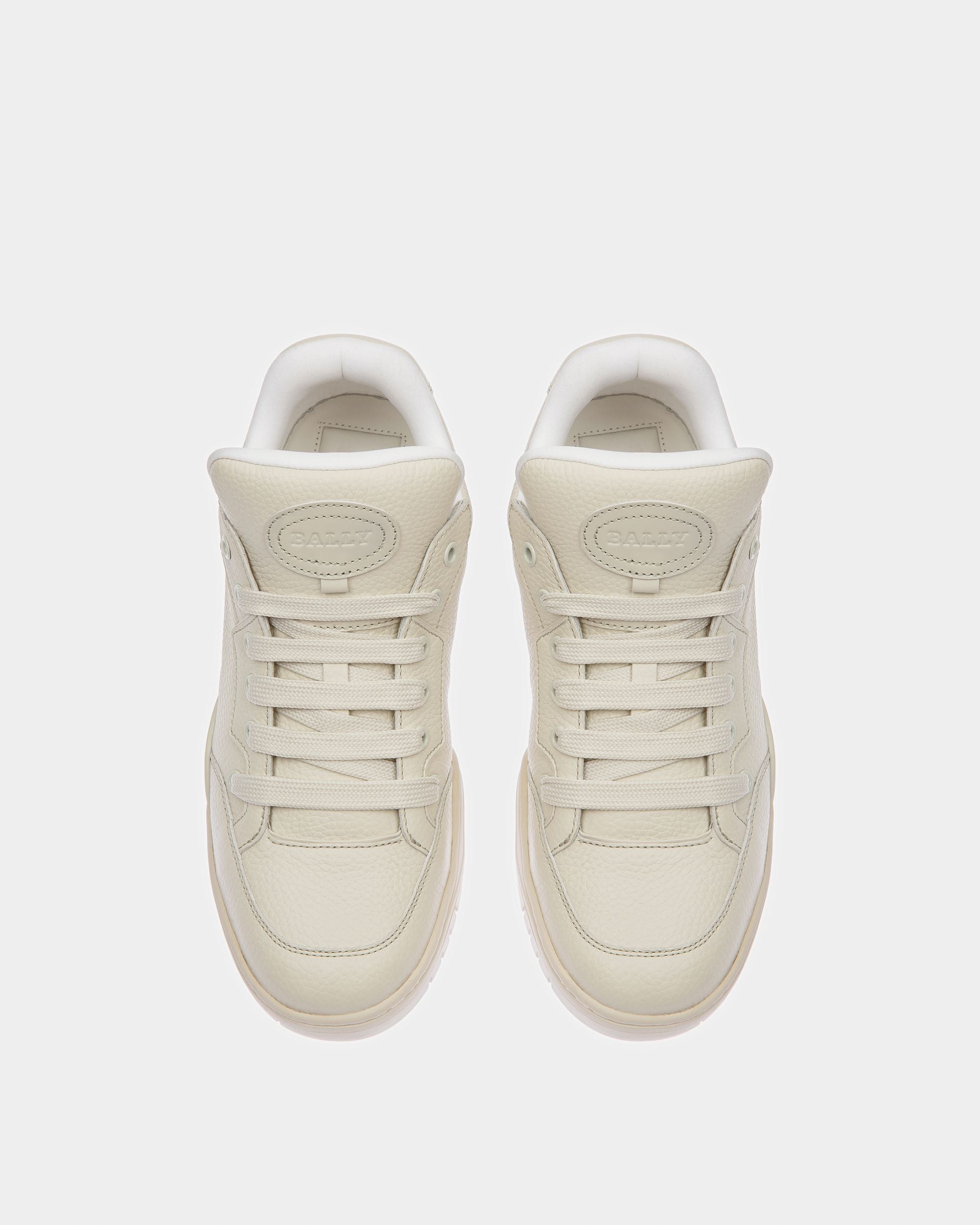 Kiro Leder-Sneaker In Staubweiß - Herren - Bally - 02