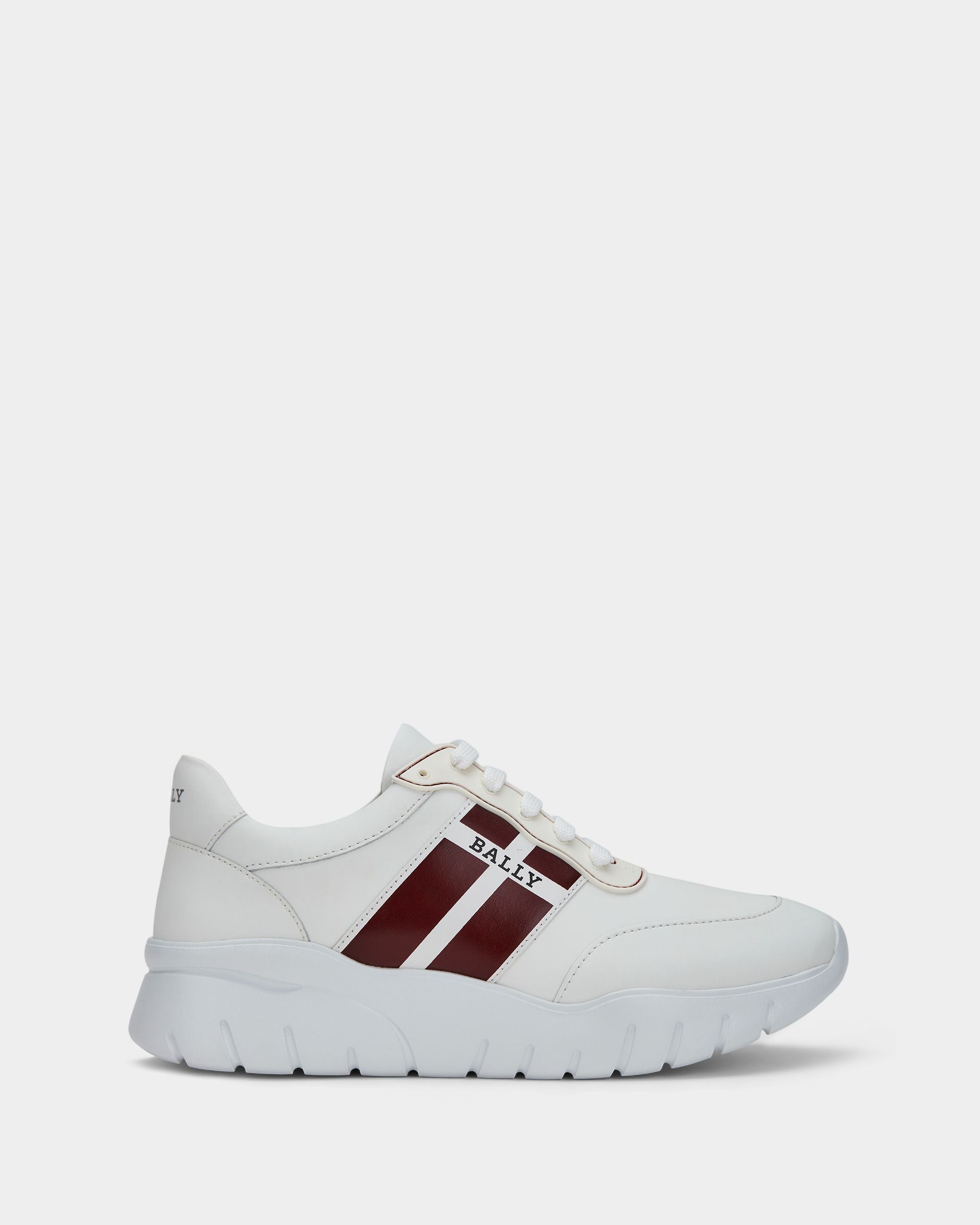 Men's White Casual Sneakers - Herren - Bally - 01