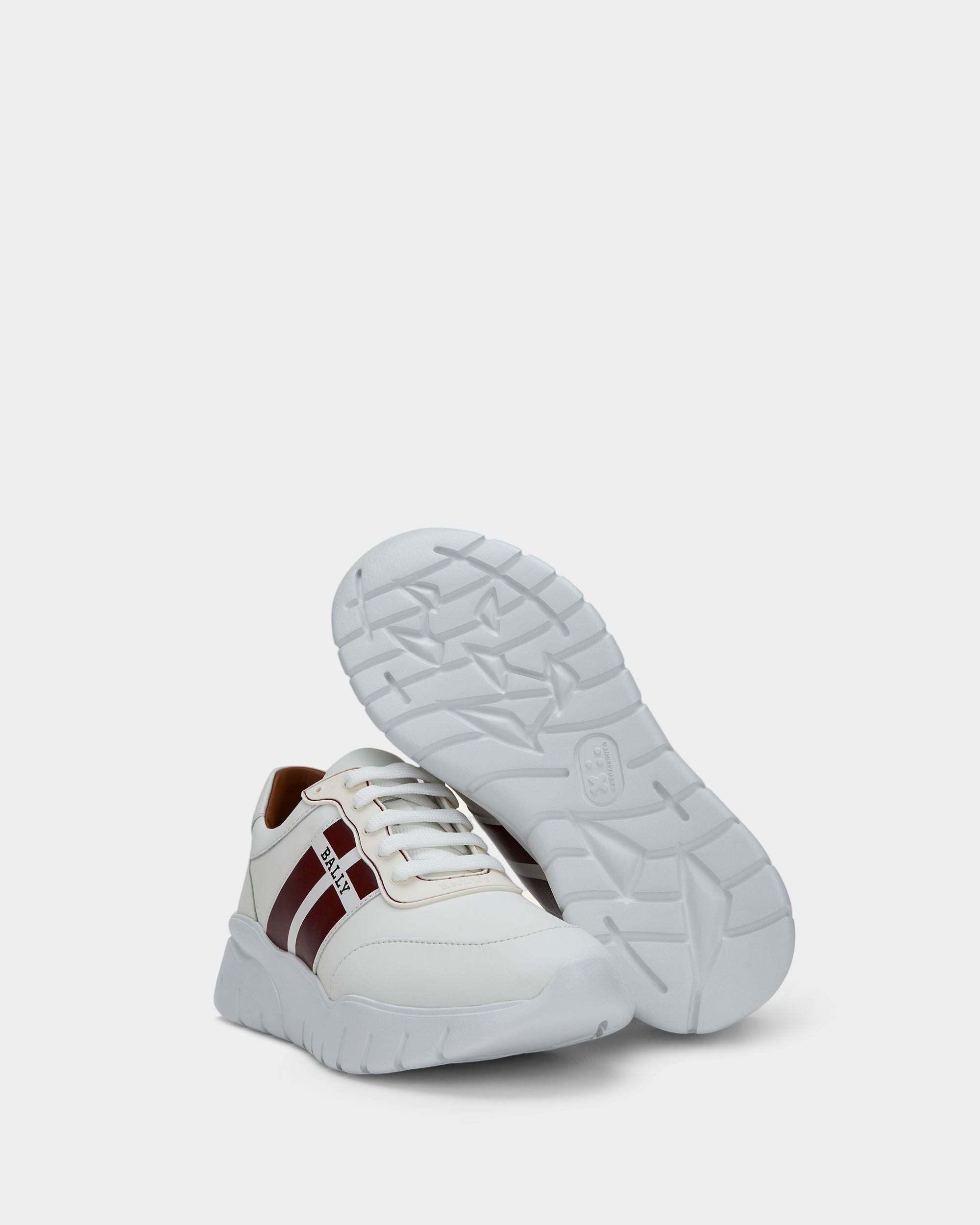 Men's White Casual Sneakers - Herren - Bally - 03