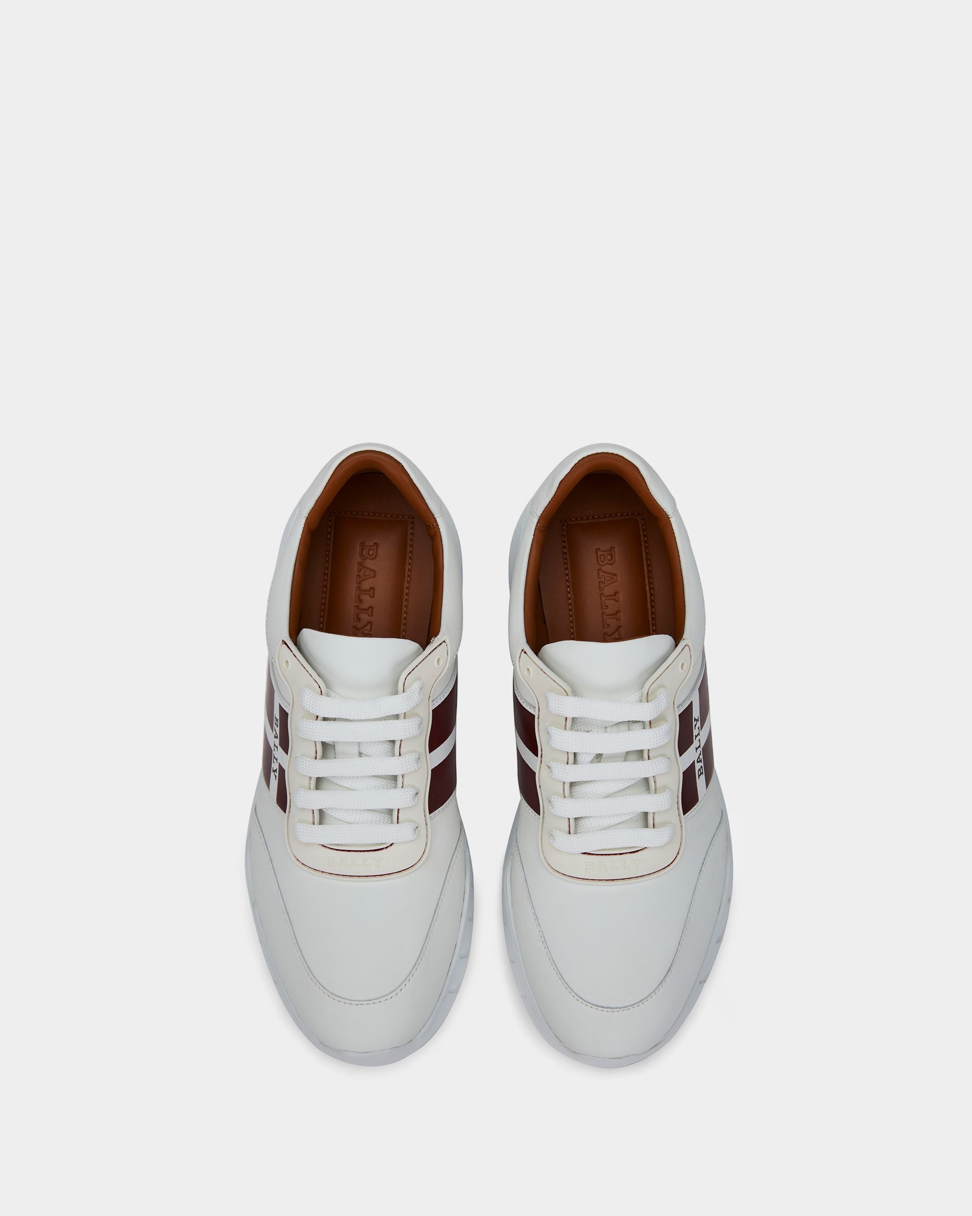 Men's White Casual Sneakers - Herren - Bally - 05