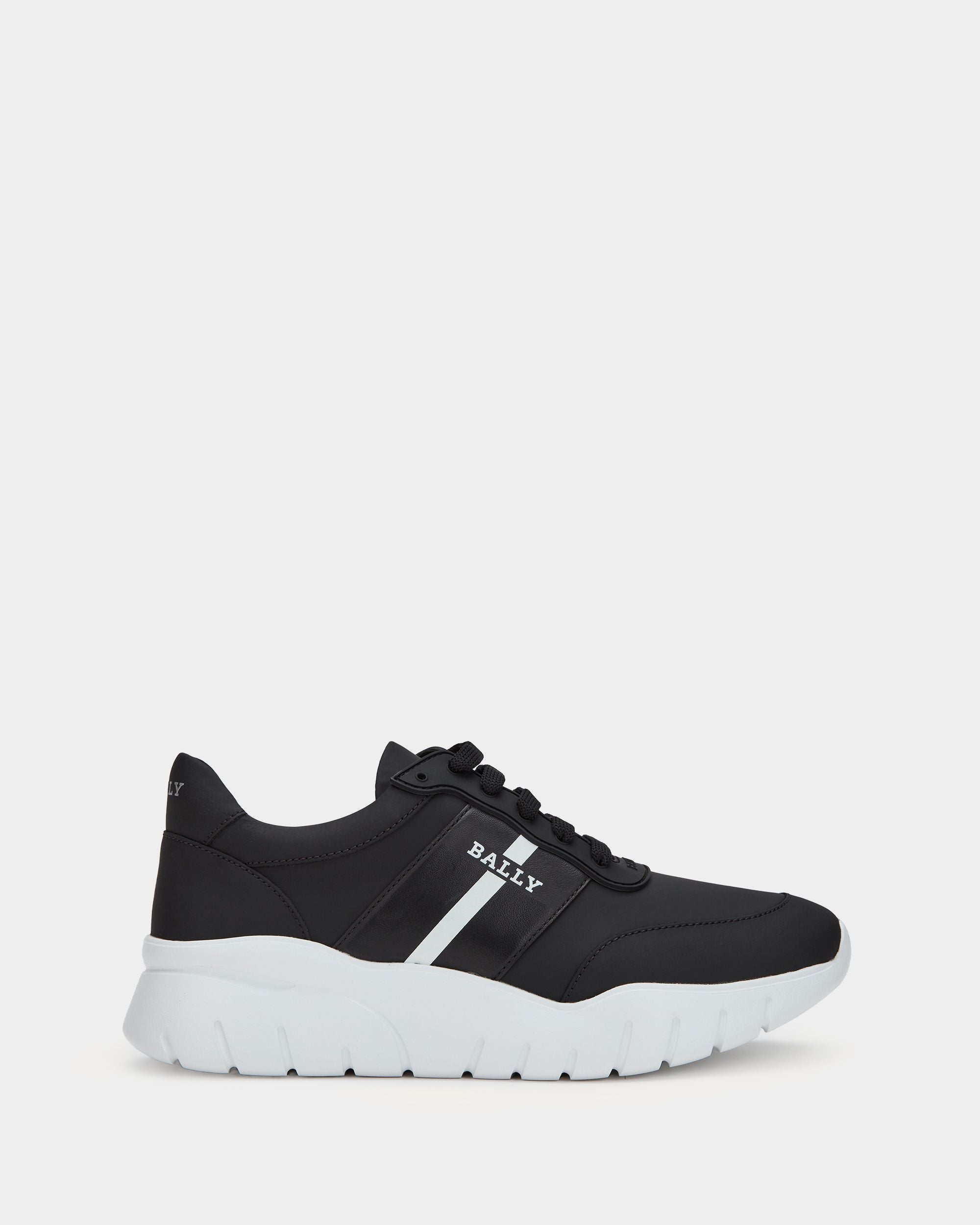 Men's Black Casual Sneaker - Herren - Bally - 01