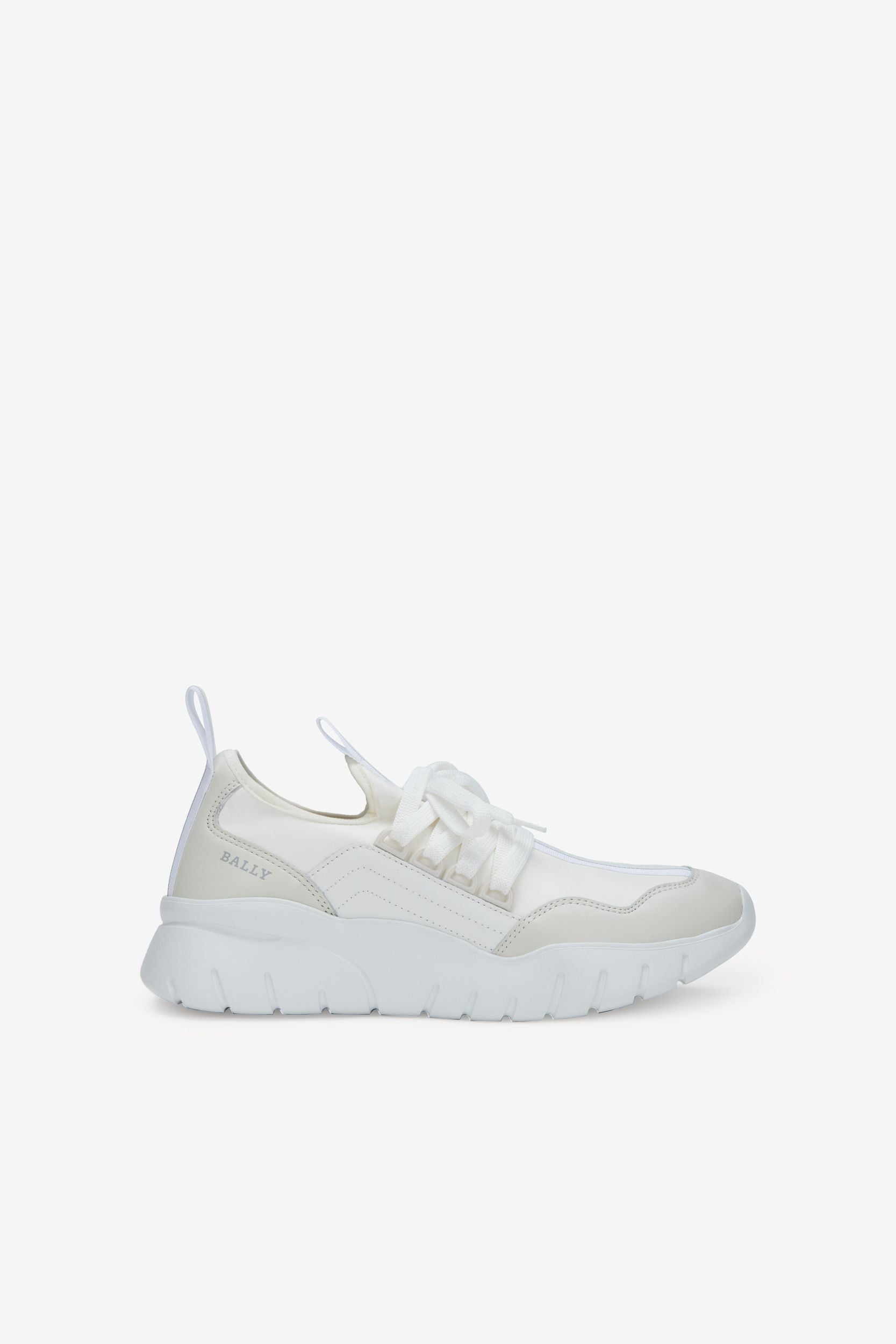 Men's White Casual Sneakers - Herren - Bally - 01