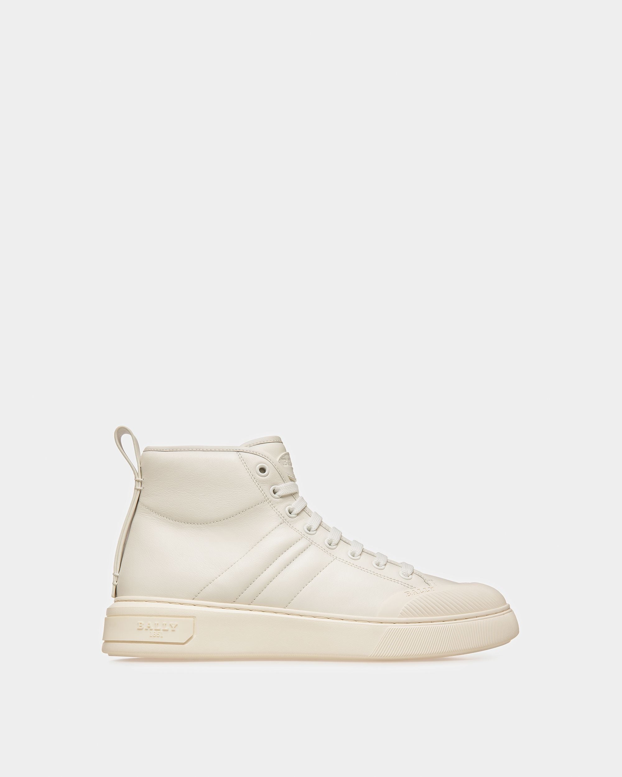 Maren Sneakers Aus Leder In Weiß - Herren - Bally - 01