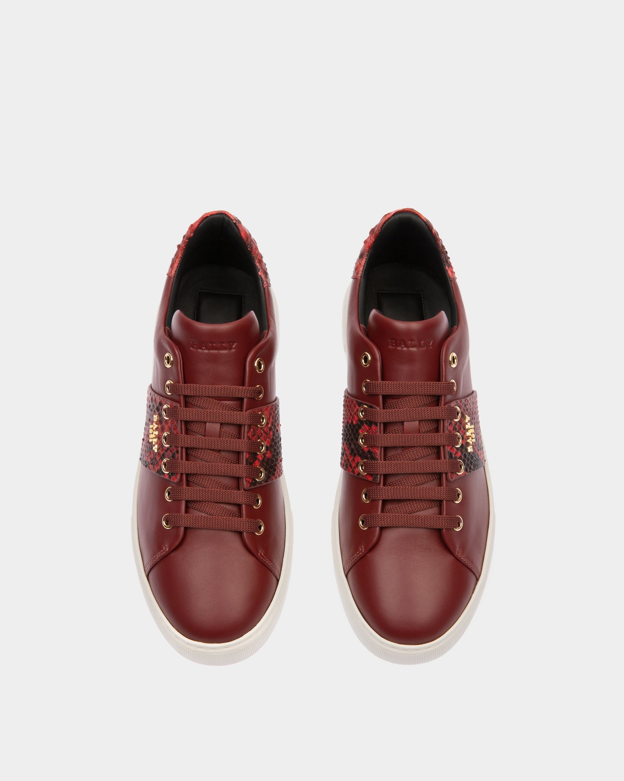 Mattye Sneaker Aus Traditionsrotem Leder - Herren - Bally - 02