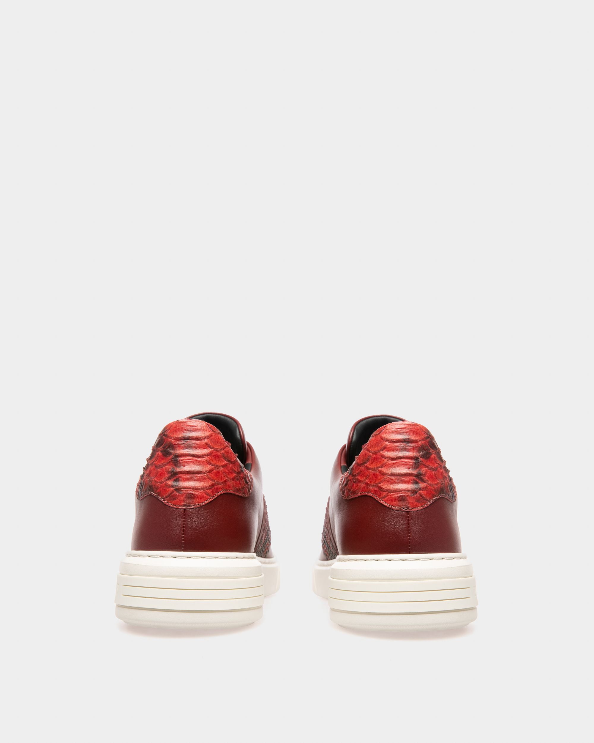 Mattye Sneaker Aus Traditionsrotem Leder - Herren - Bally - 04