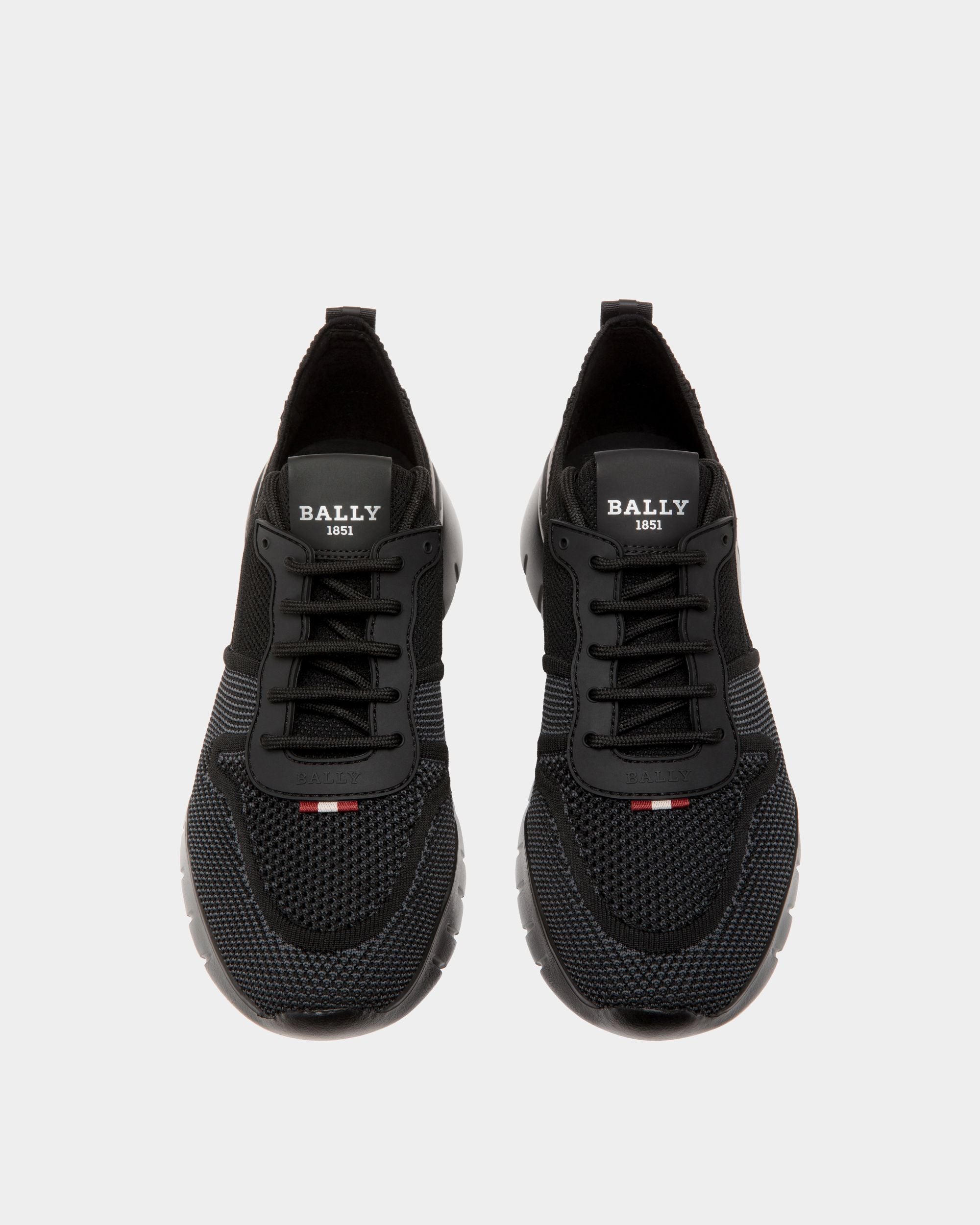 Sneaker In Black Mix Polyester - Herren - Bally - 04