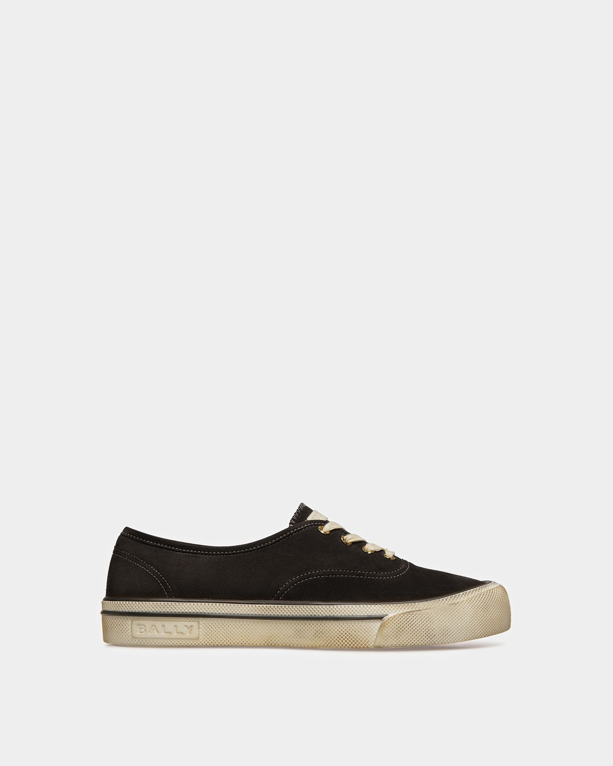 Sneakers Santa Ana Veloursleder In Schwarz - Herren - Bally - 01