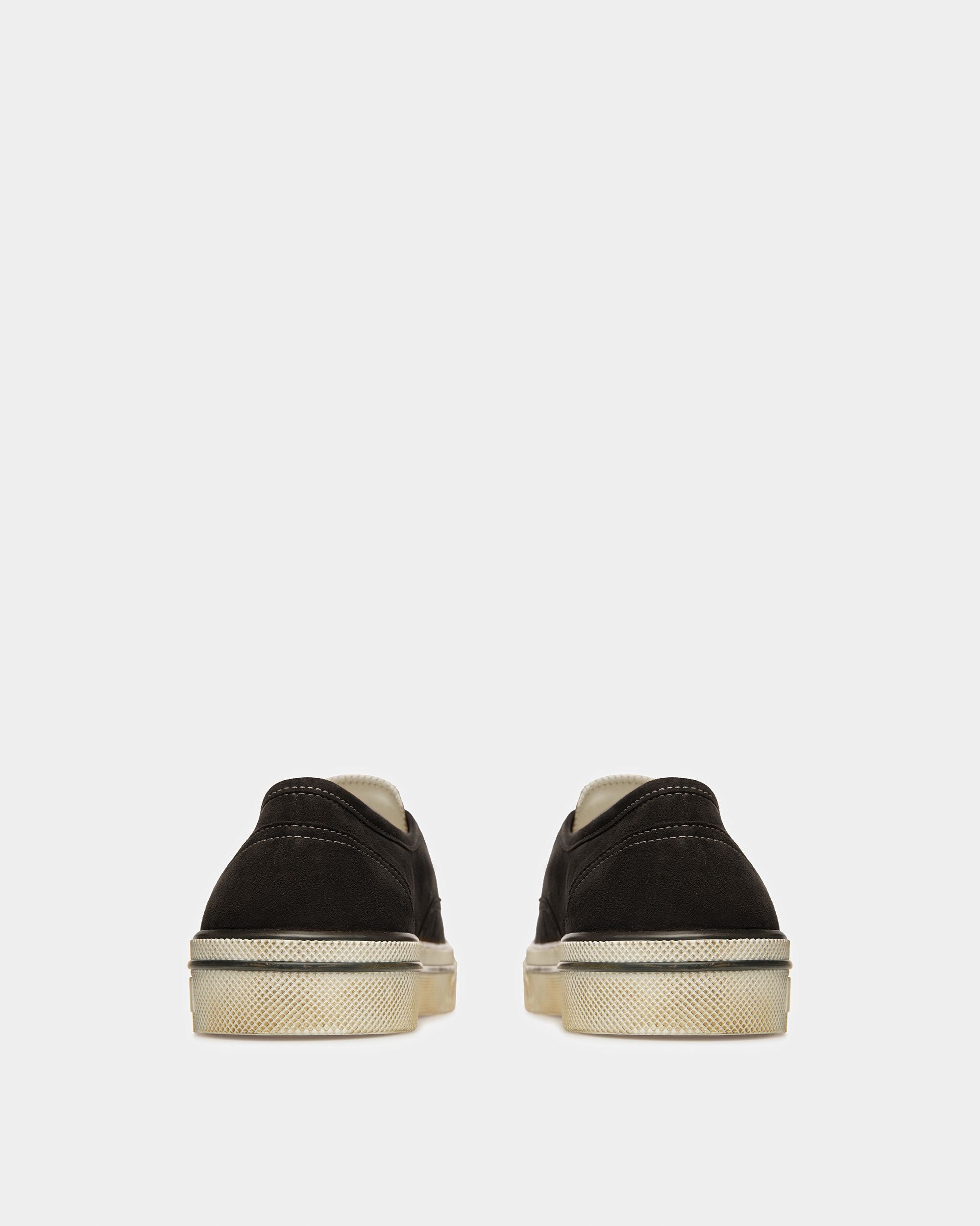 Sneakers Santa Ana Veloursleder In Schwarz - Herren - Bally - 04