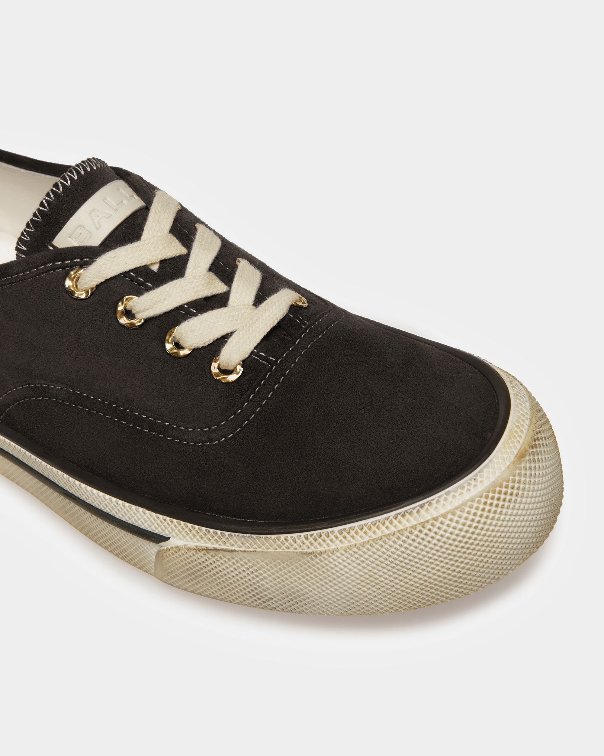 Sneakers Santa Ana Veloursleder In Schwarz - Herren - Bally - 06