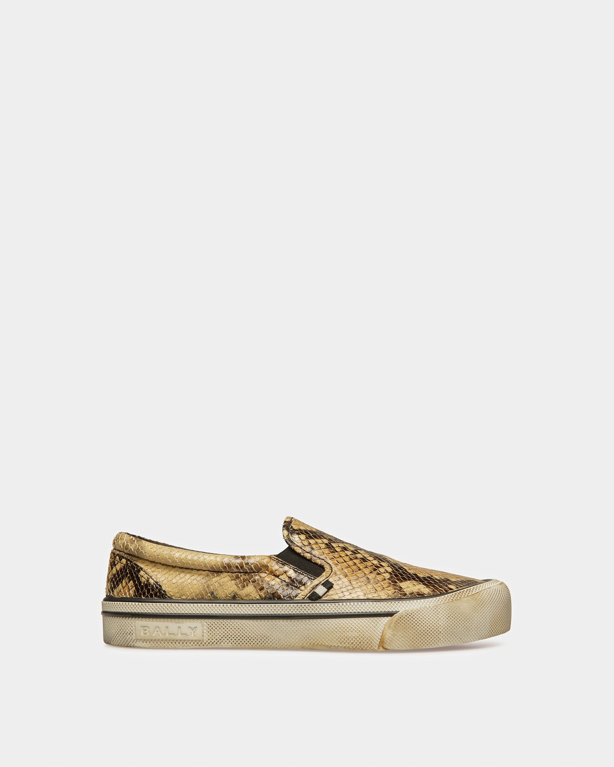 Santa Ana Sneaker Mit Python-Print - Herren - Bally - 01