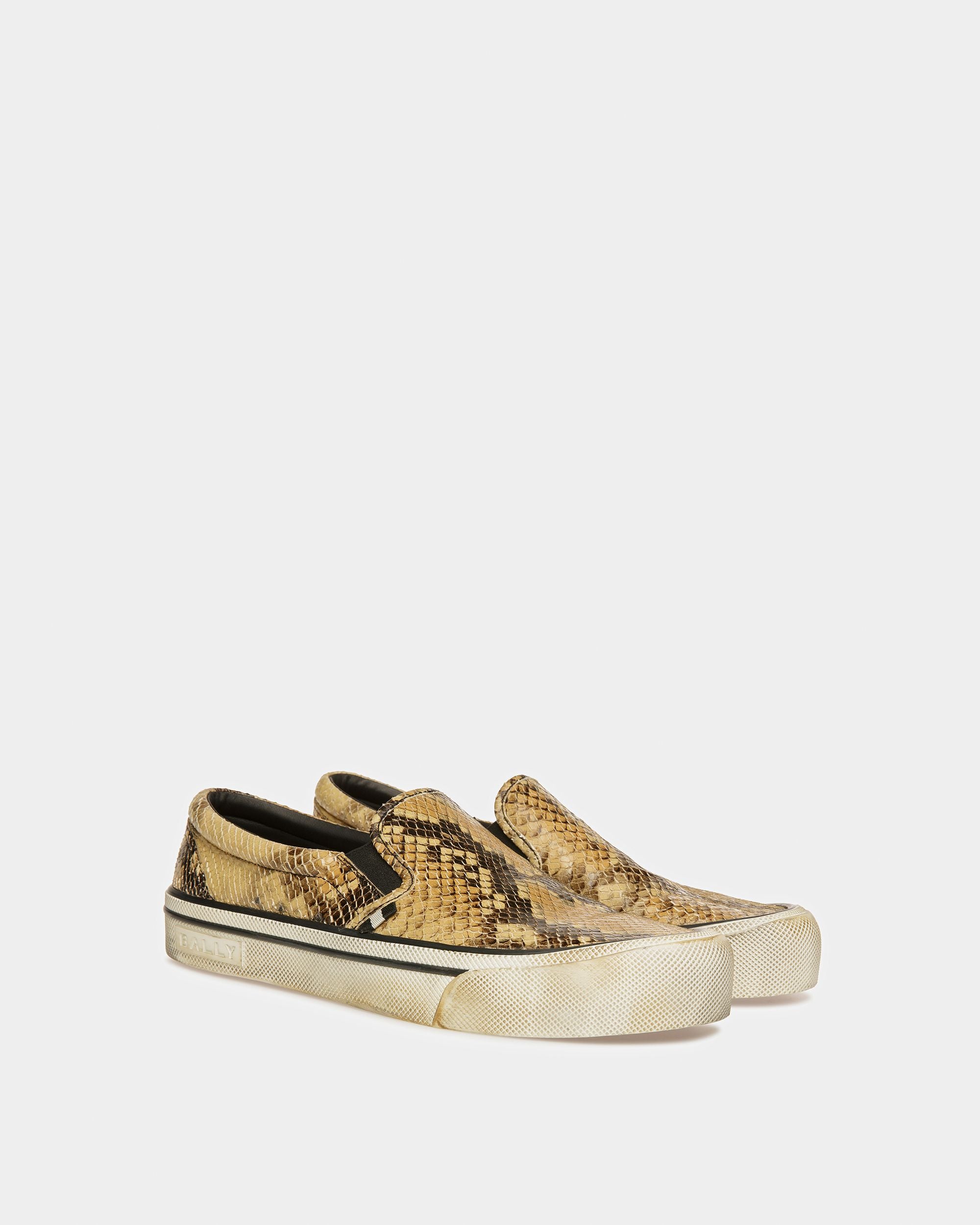Santa Ana Sneaker Mit Python-Print - Herren - Bally - 03