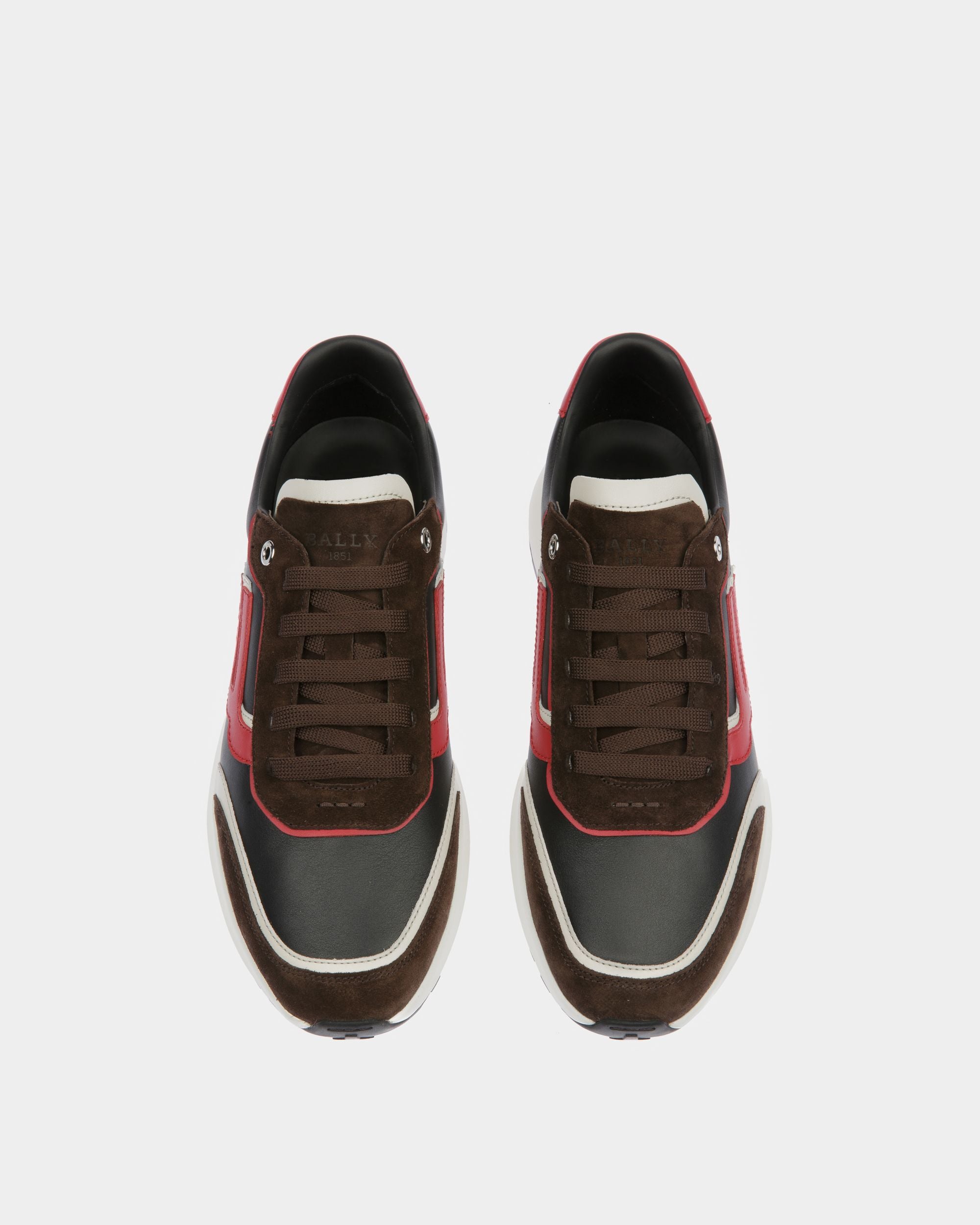Demmy Leder-Sneaker In Ebenholzbraun - Herren - Bally - 05