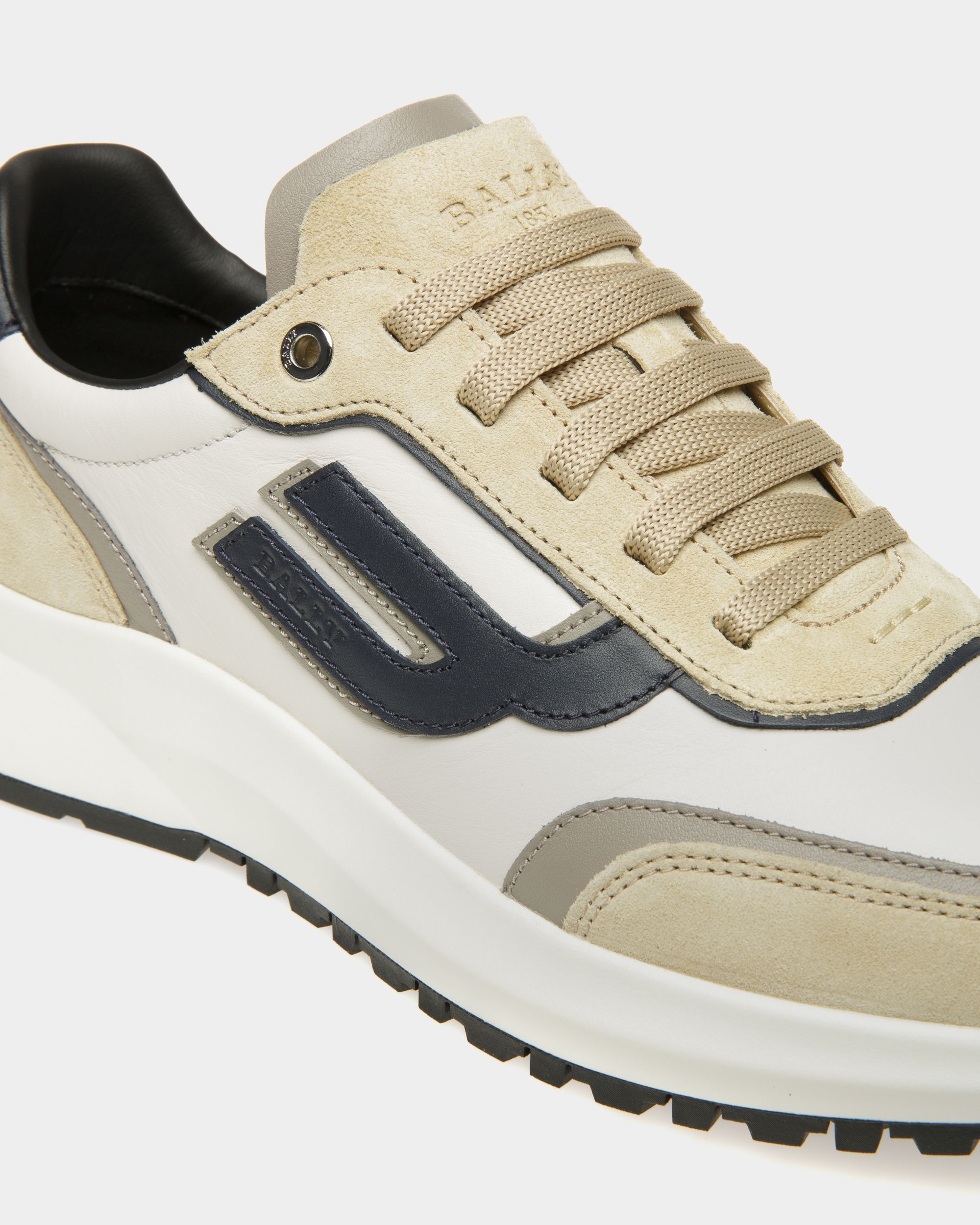 Demmy Sneaker Aus Leder In Beige - Herren - Bally - 02