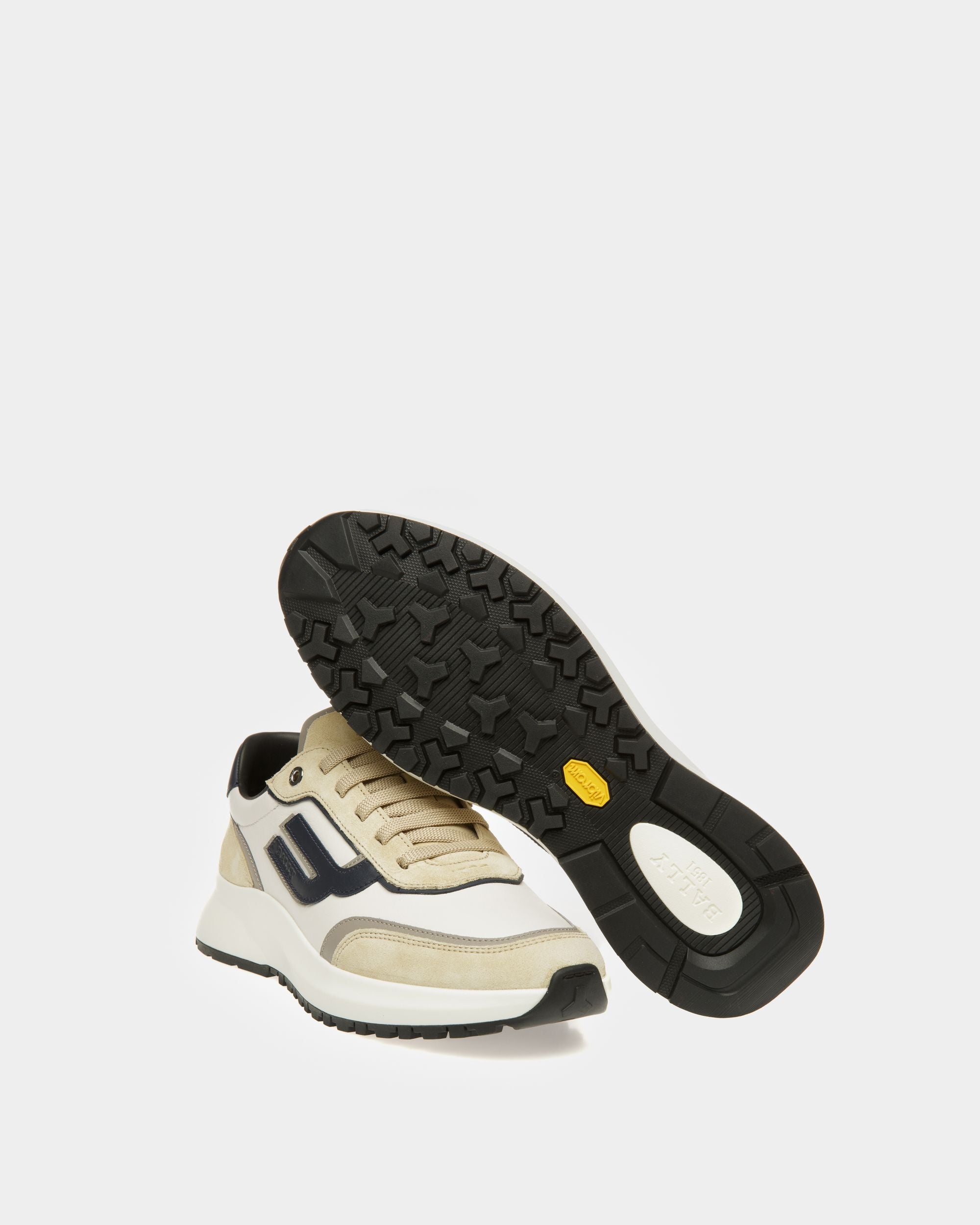 Demmy Sneaker Aus Leder In Beige - Herren - Bally - 03