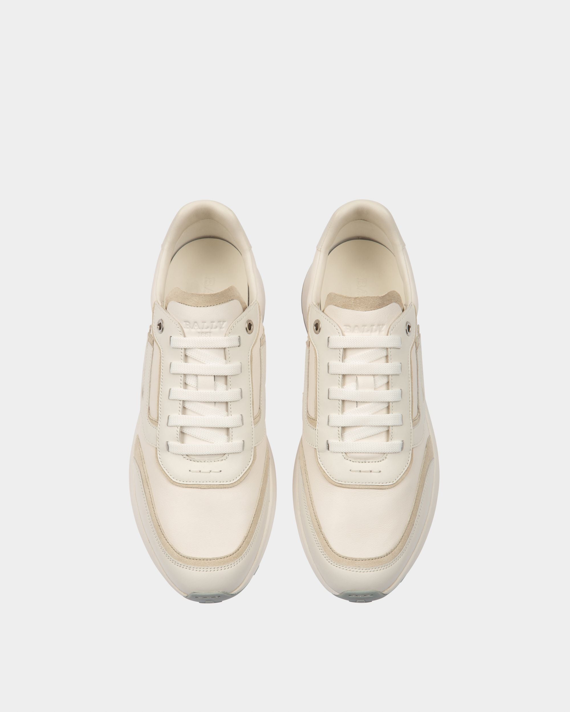 Demmy Sneaker Aus Weissem Leder - Herren - Bally - 02