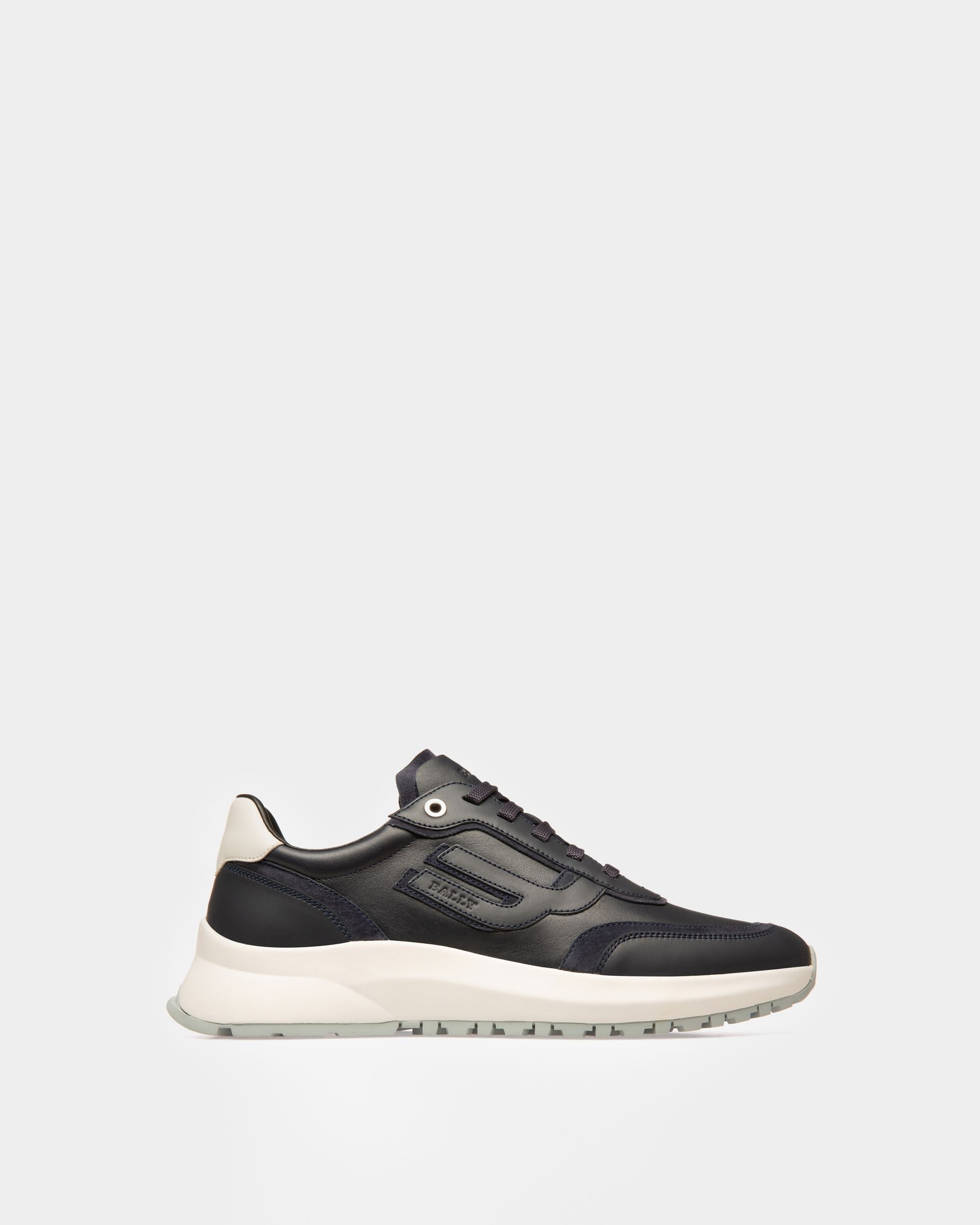 Demmy Sneaker Aus Marineblauem Leder - Herren - Bally - 01